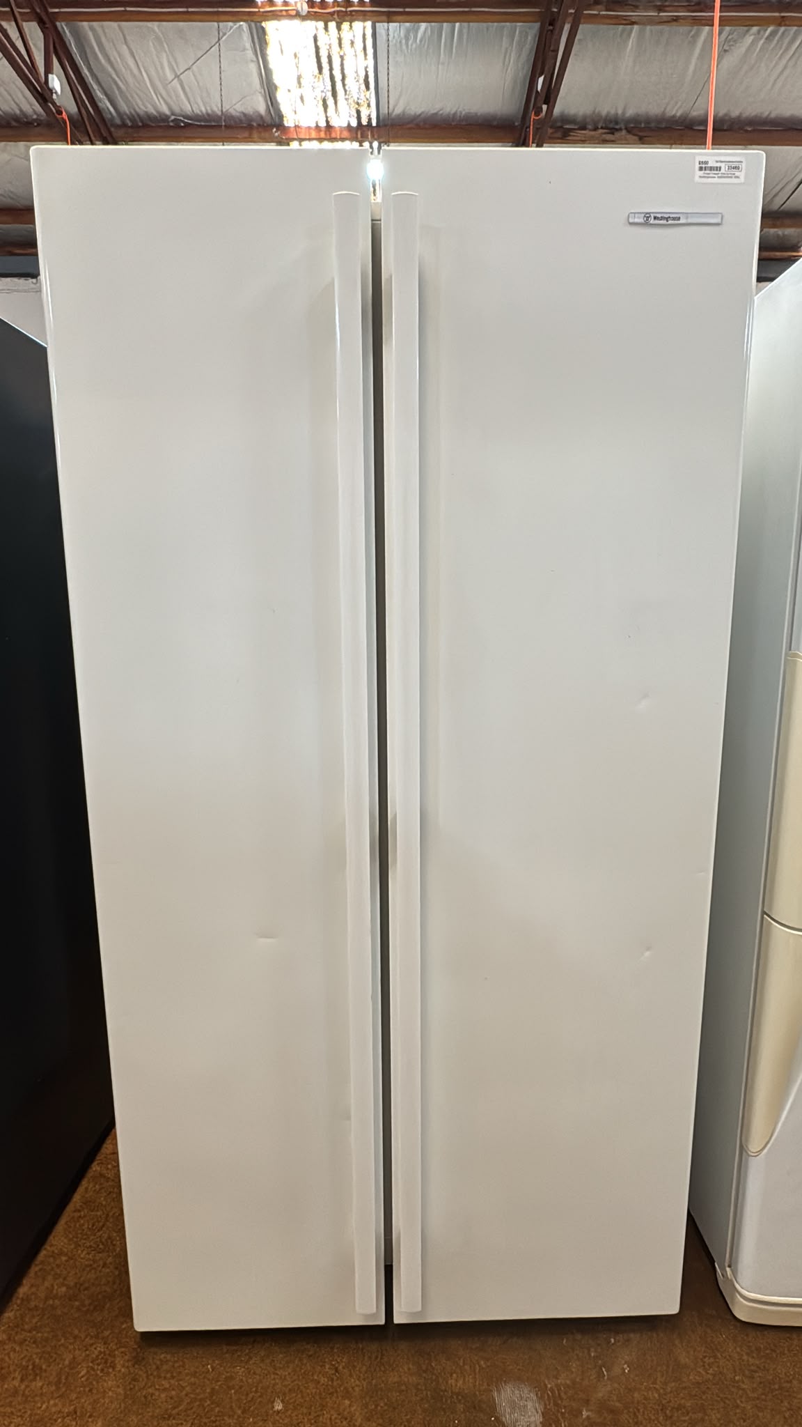 Westinghouse Side by Side Fridge Freezer 606L WSE6100WA (33460)