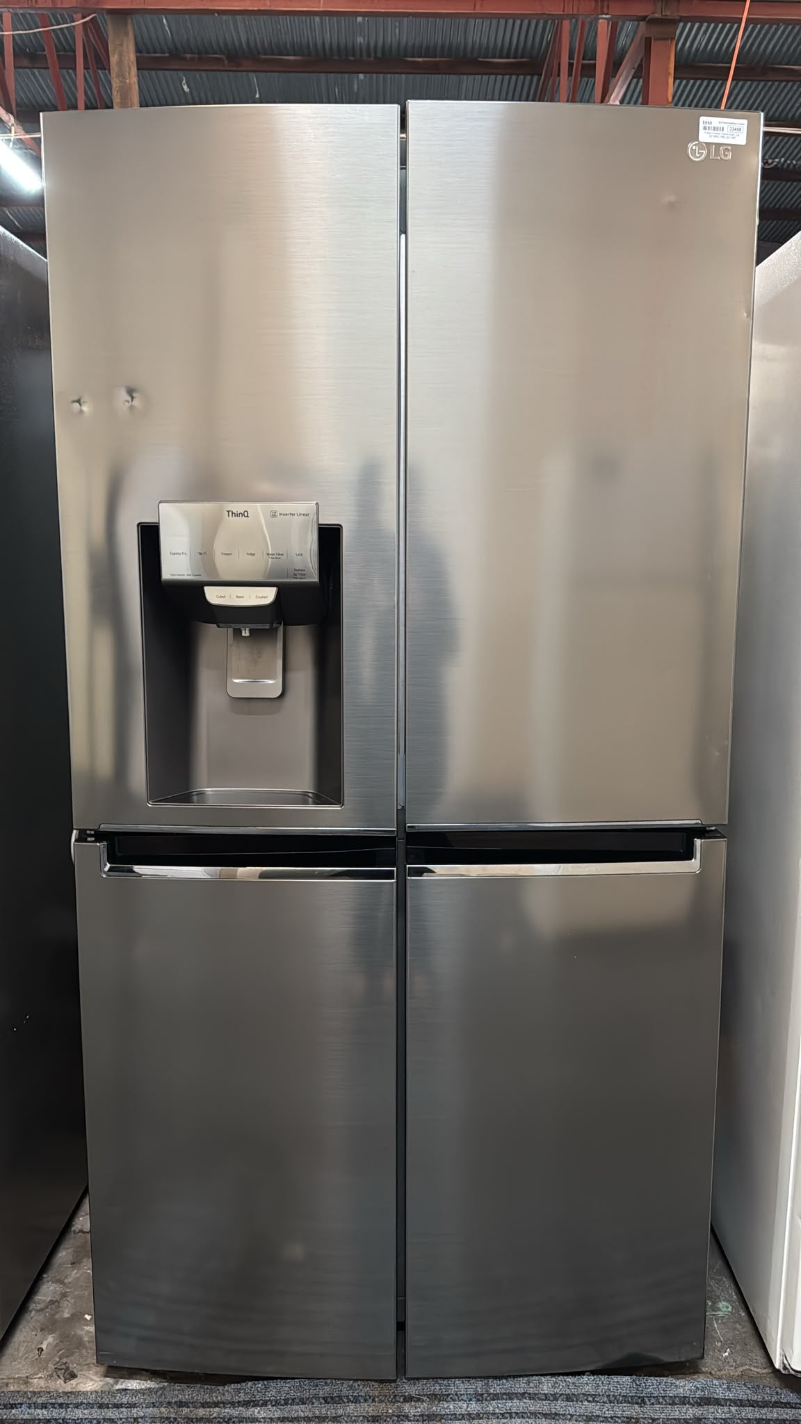LG Quad Door Fridge Freezer  GF-V706PL (33458)