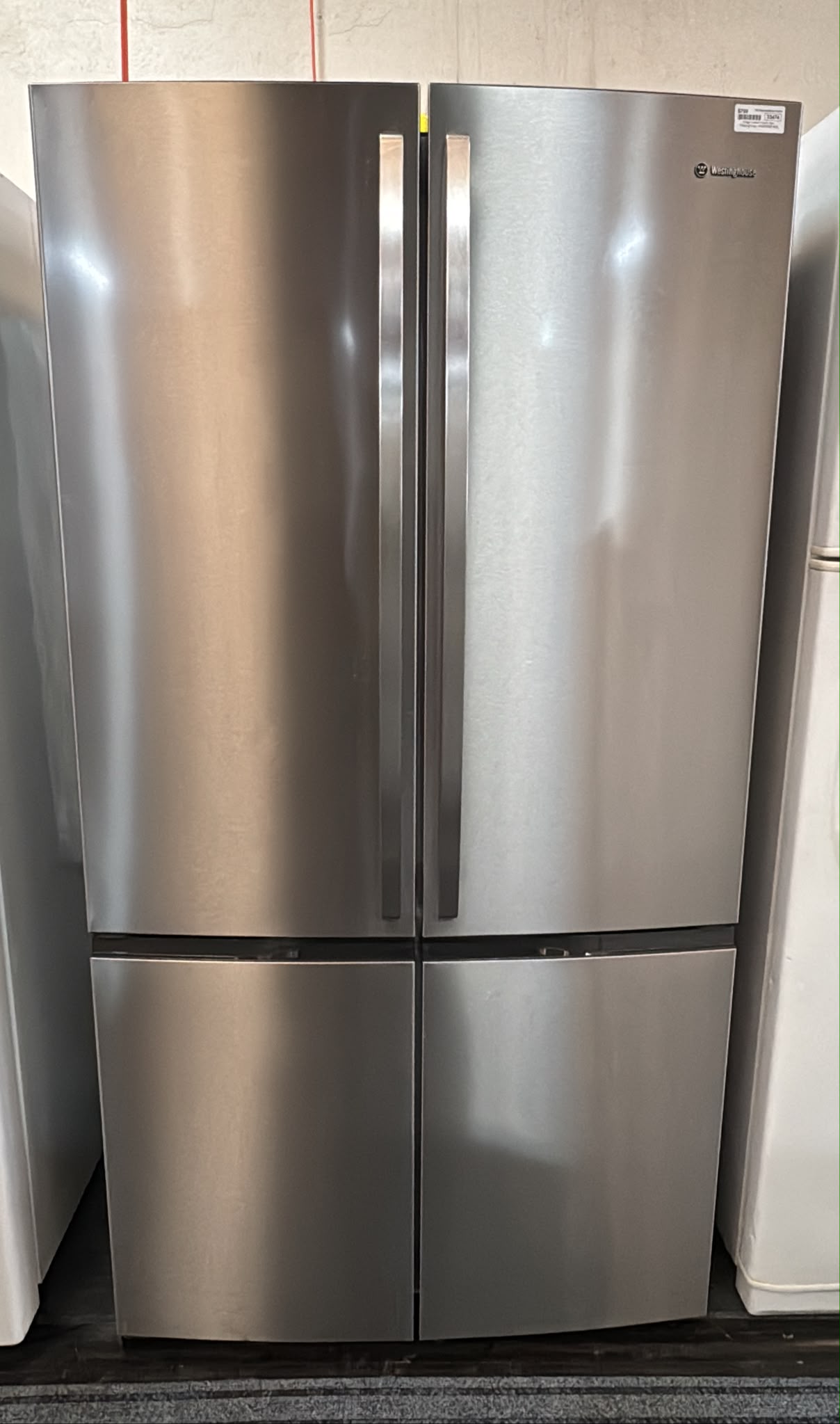 Westinghouse French Door Fridge Freezer 600L, WQE6000SB (33474)