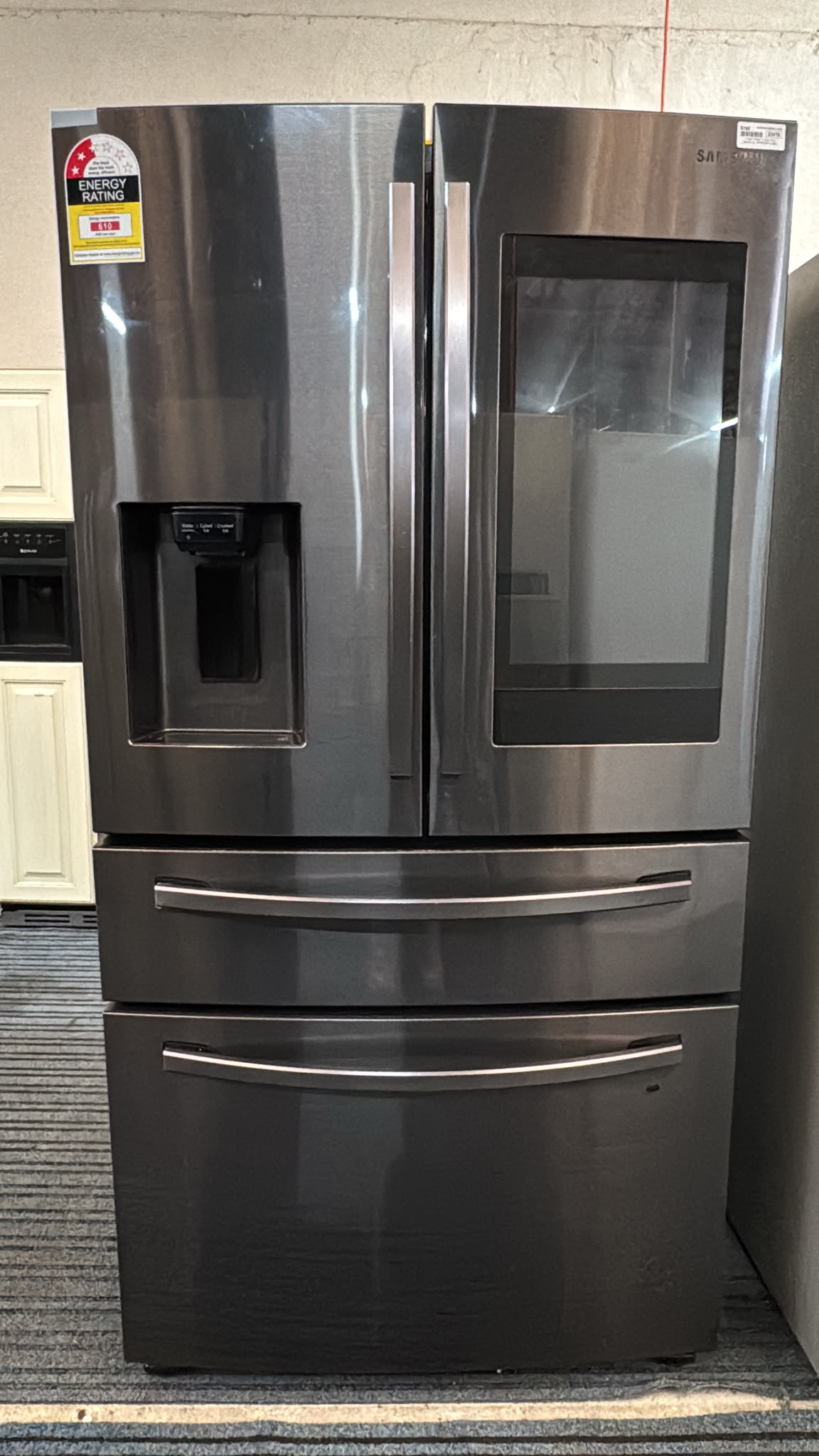 Samsung French Door Fridge Freezer SRF662BFH4 662L (33476)