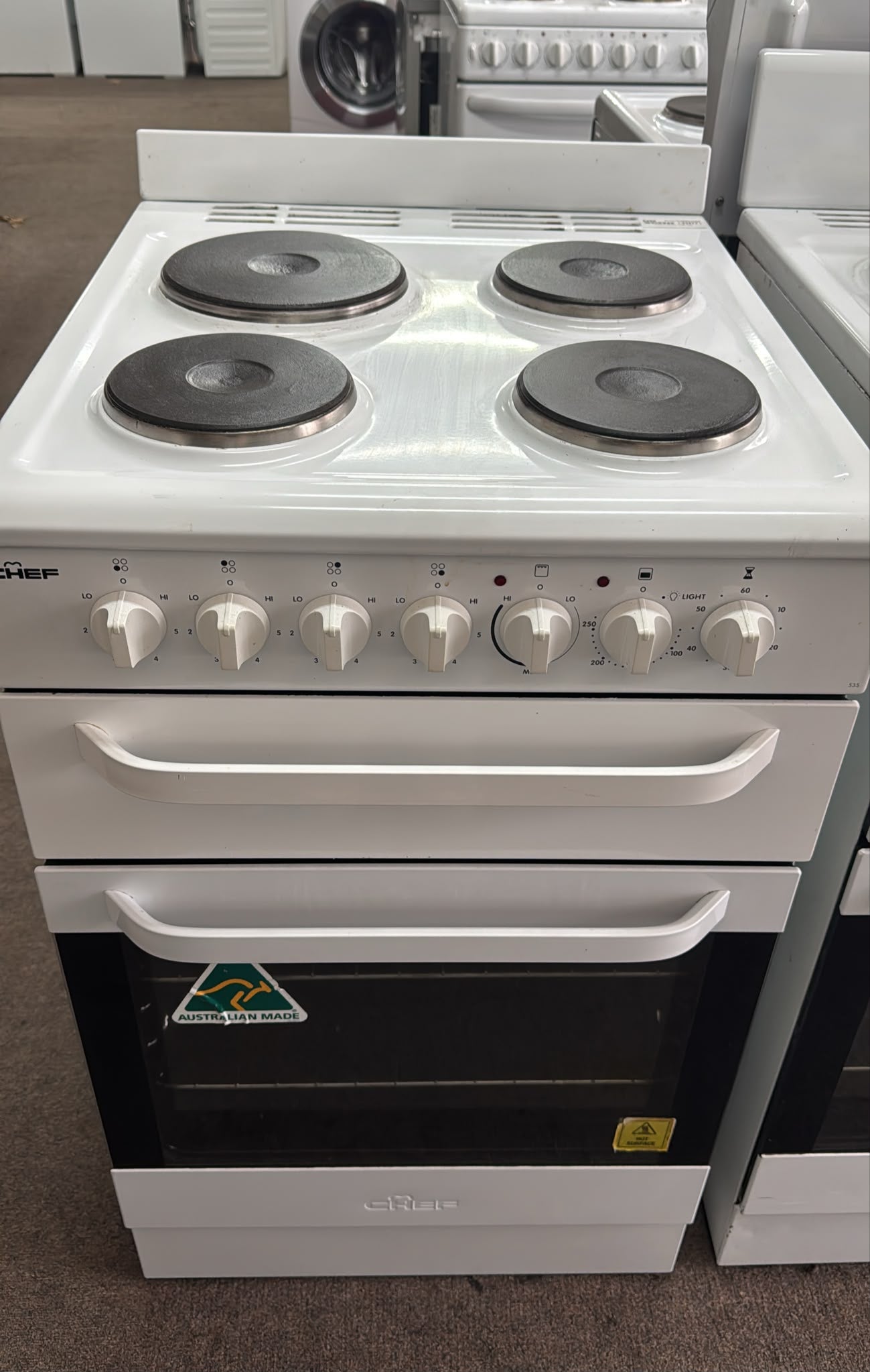 Chef 535 Freestanding Electric Stove 54cm (33477)
