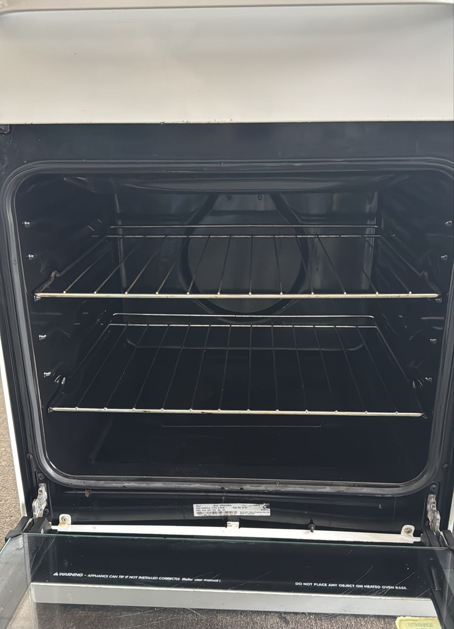 Chef 535 Freestanding Electric Stove 54cm (33477)