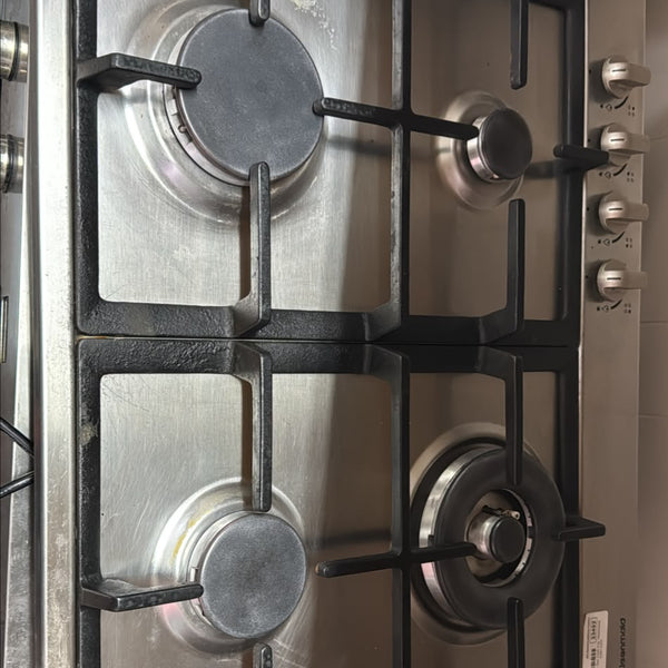 Kleenmaid Natural Gas Cook Top, Stainless Steel, CH611XFF (33492)