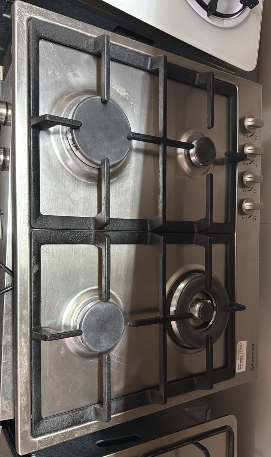 Kleenmaid Natural Gas Cook Top, Stainless Steel, CH611XFF (33492)