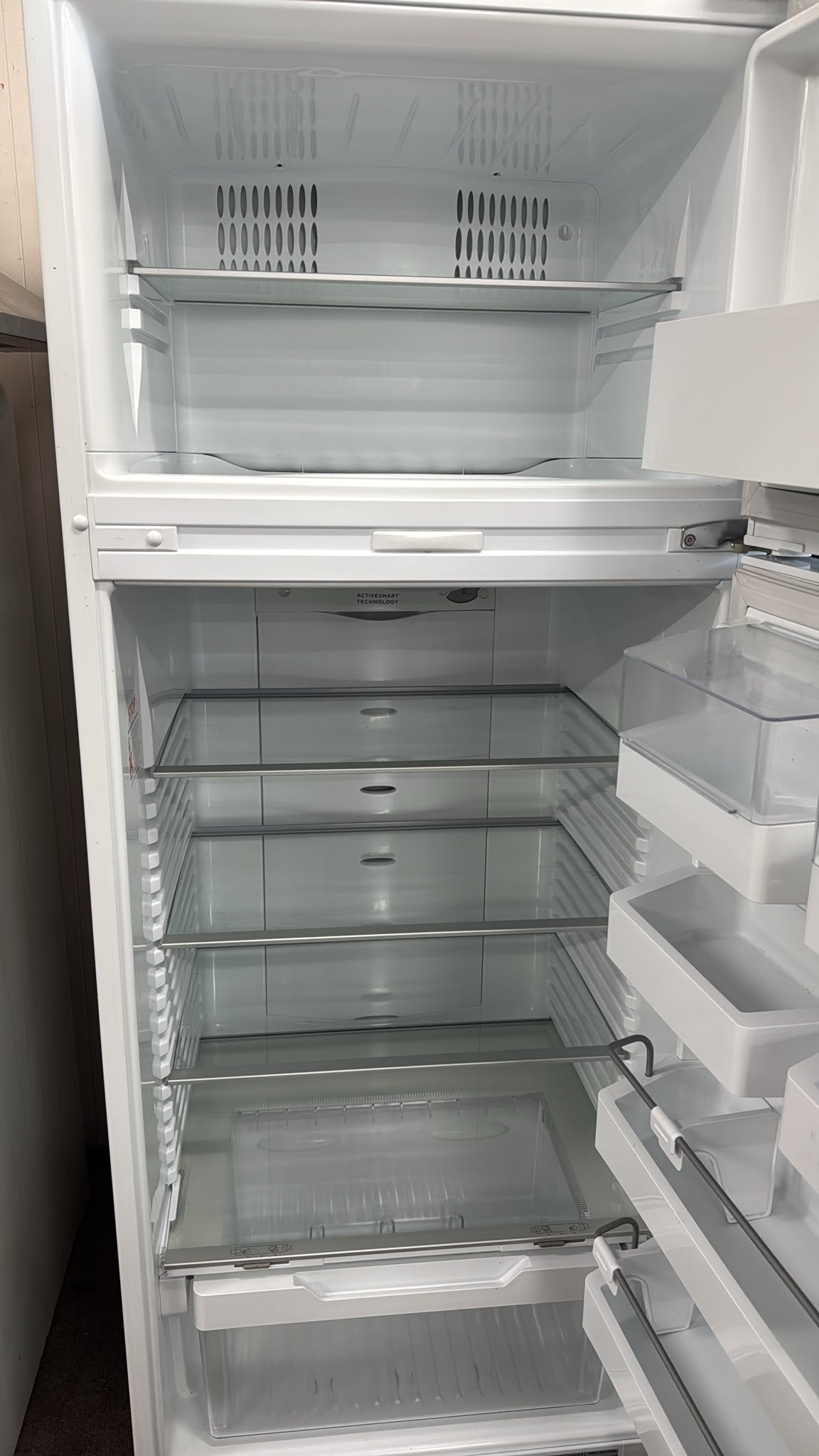 Fisher & Paykel Top Mount Fridge Freezer 380L, E381TLPWG  (33509)