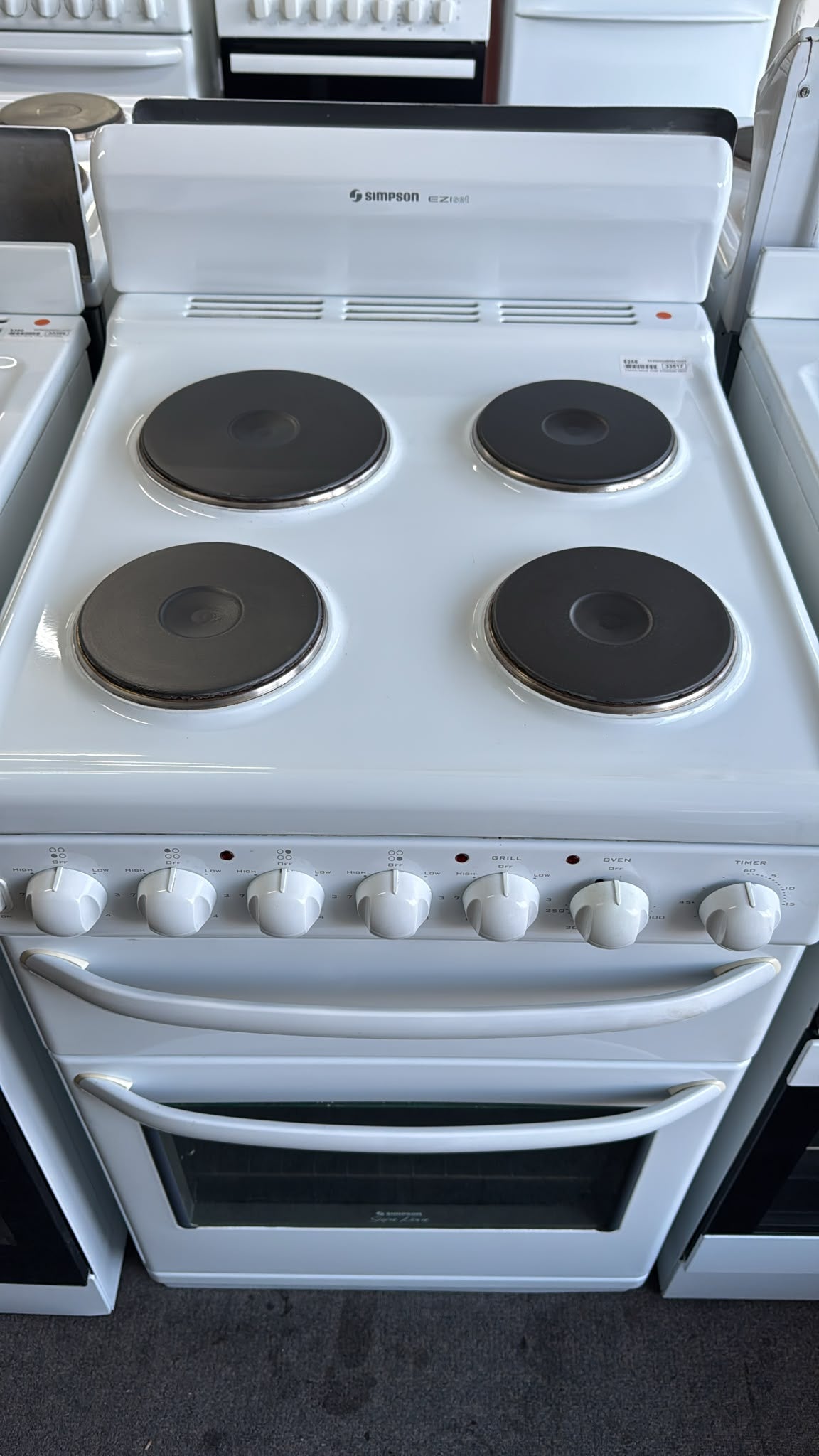 Chef 54cm Electric Freestanding Stove (33517)