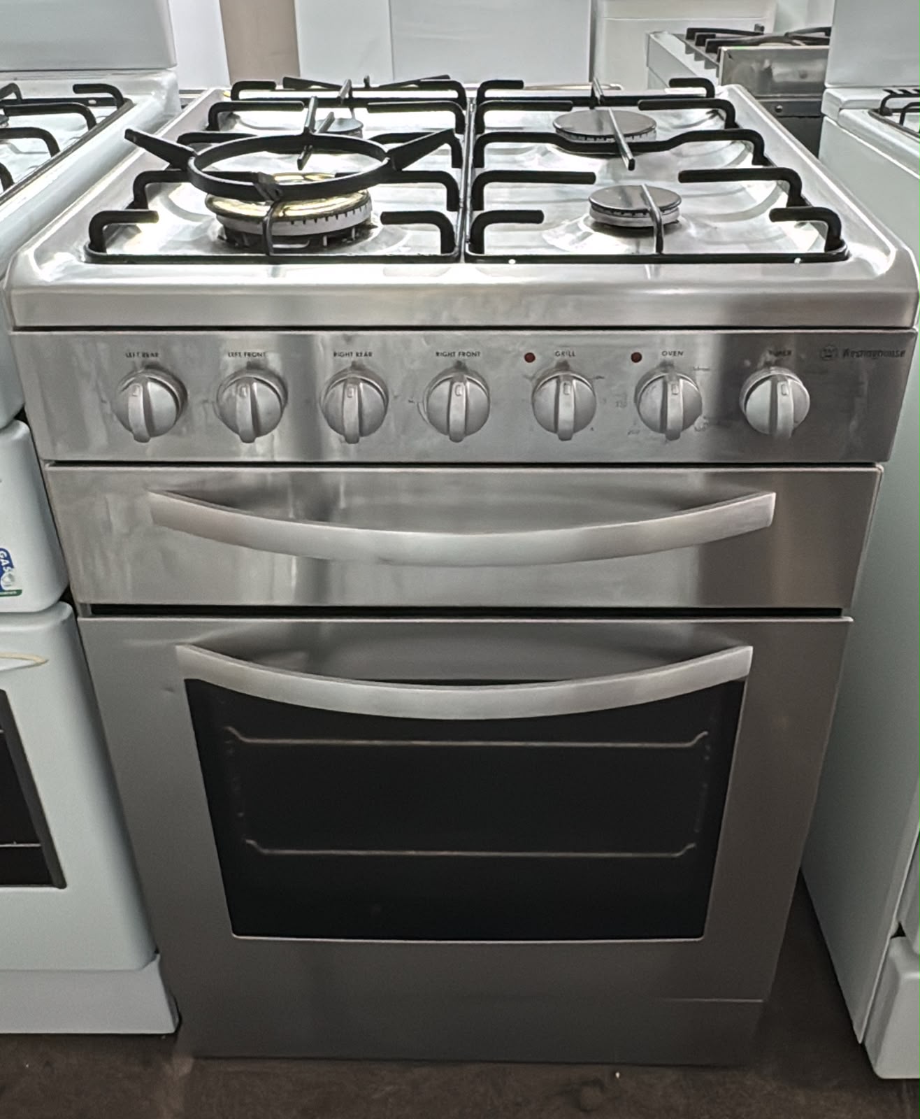Westinghouse 60cm Stainless Steel Gas Stove, Fan Forced GSN625SNC (33534)