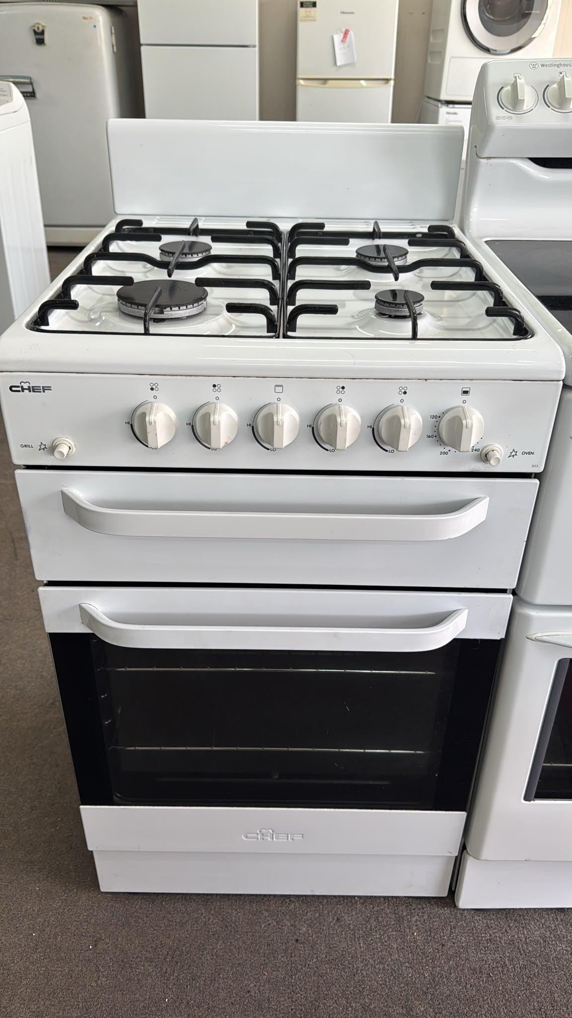Chef 503 54cm Natural Gas Stove (33532)