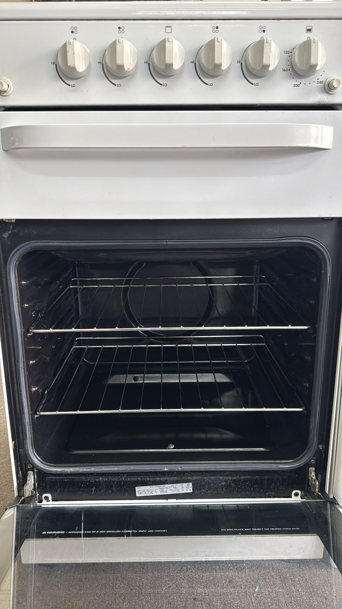 Chef 503 54cm Natural Gas Stove (33532)
