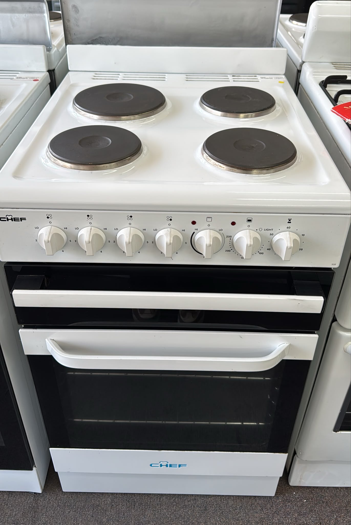 Chef 535 Freestanding Electric Stove 54cm (33531)