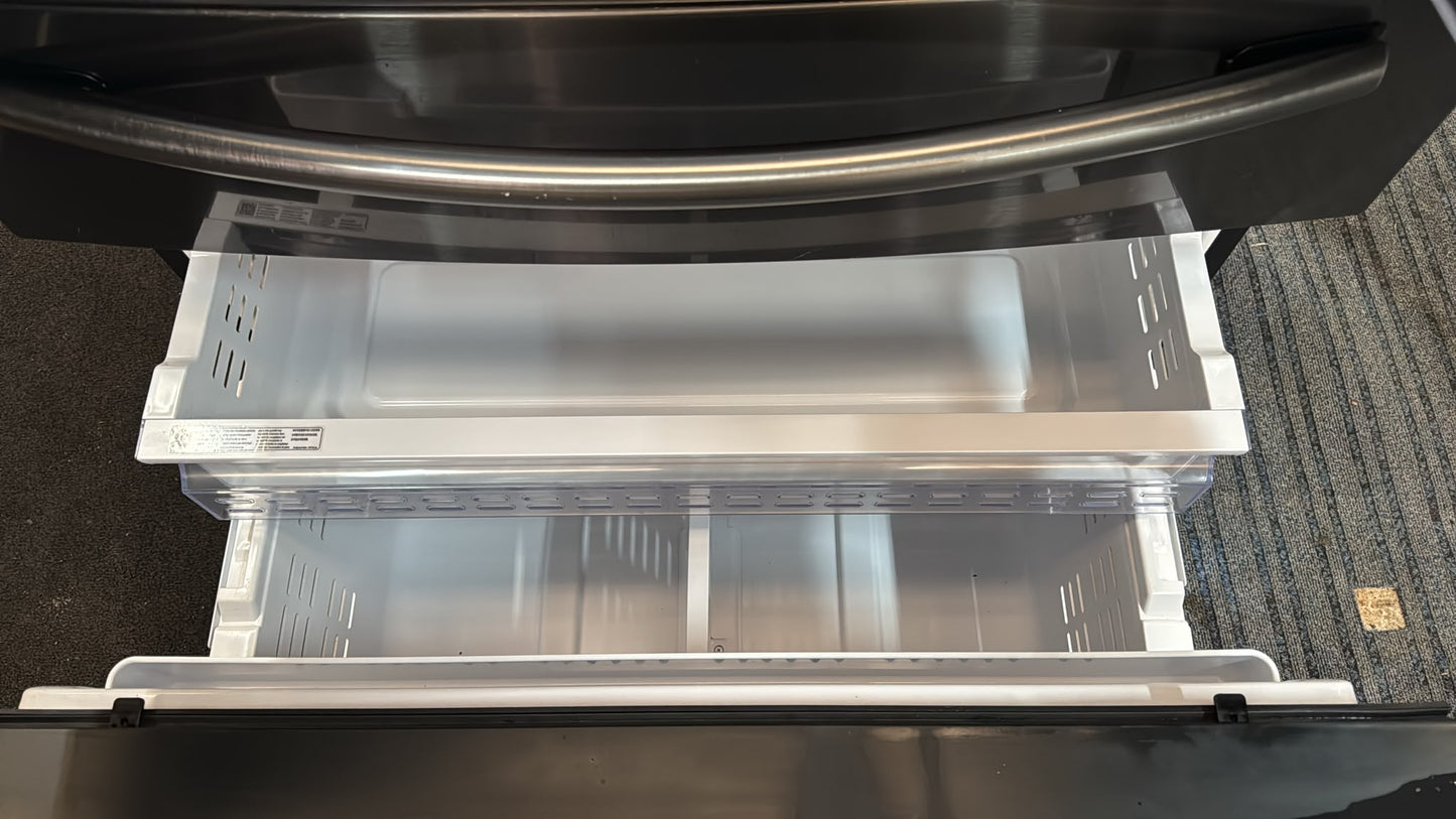 Samsung French Door Fridge Freezer 680L,  SRF677CDBLS  (33544)