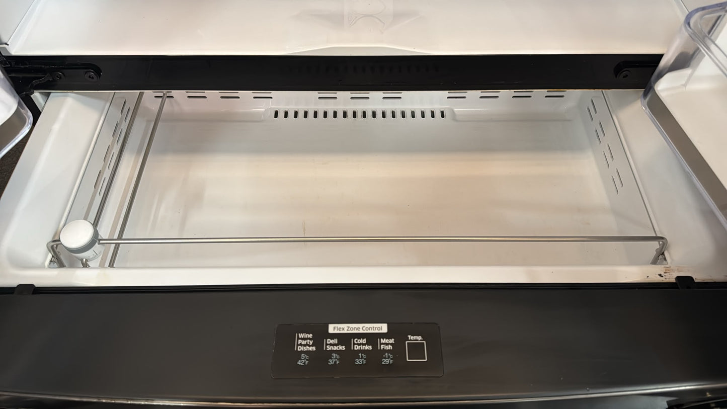 Samsung French Door Fridge Freezer 680L,  SRF677CDBLS  (33544)