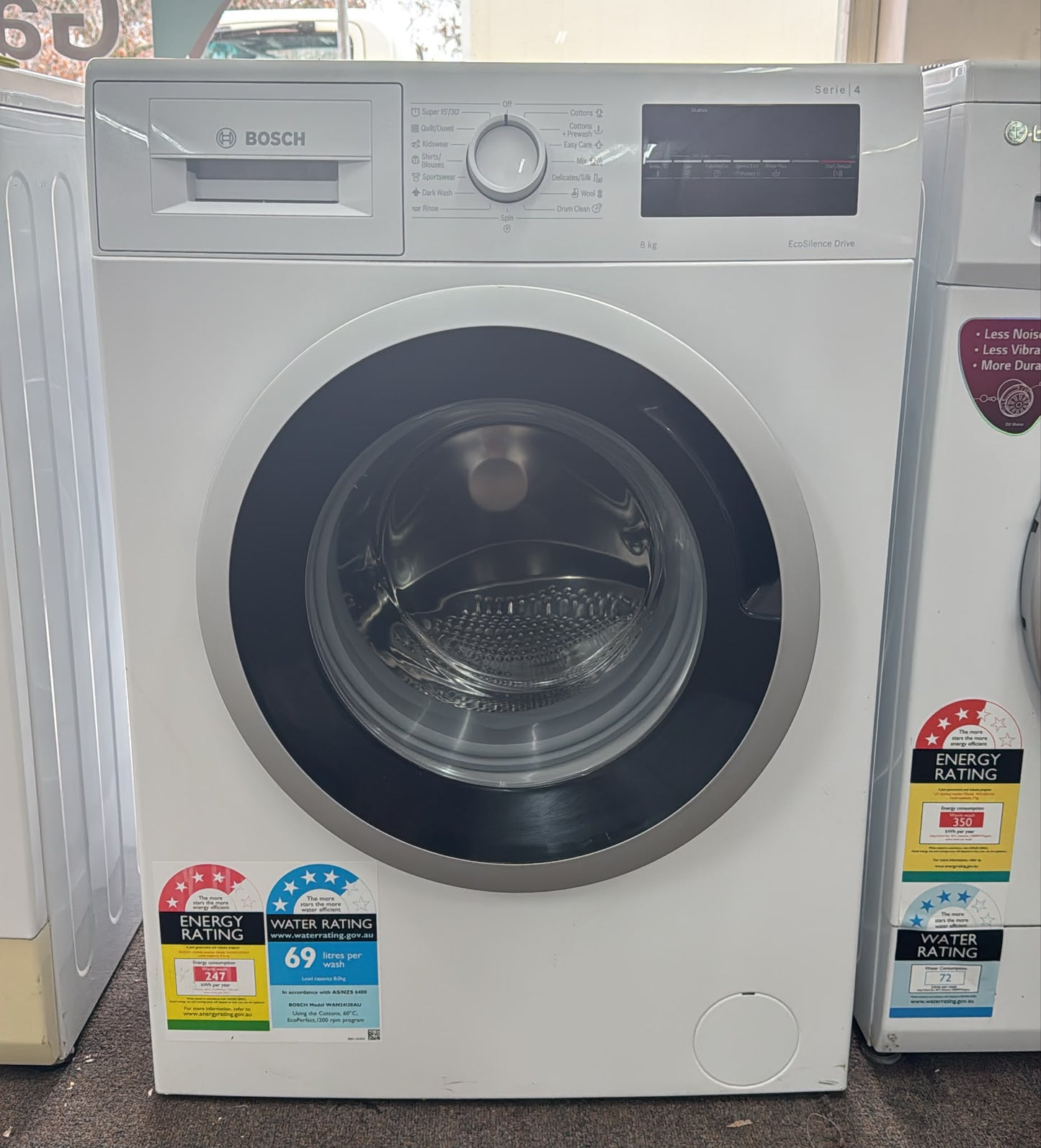Bosch Front Loader Washing Machine 8kg, WAN2410/AU (33547)