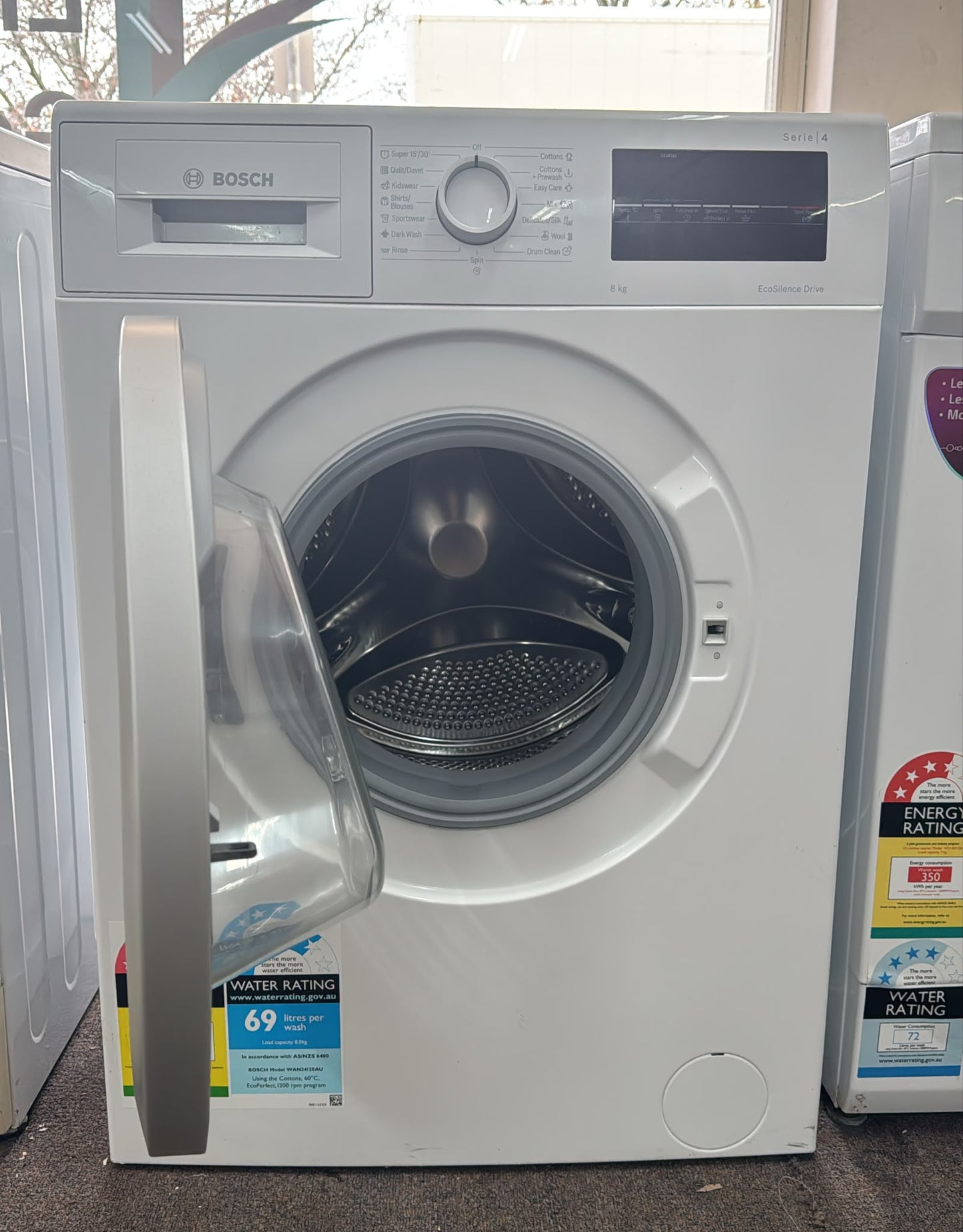 Bosch Front Loader Washing Machine 8kg, WAN2410/AU (33547)