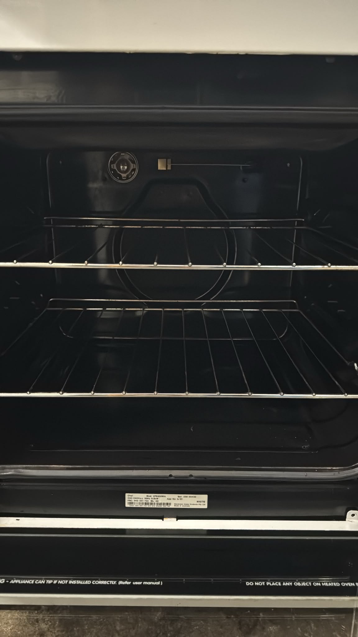 Chef 535 Freestanding Electric Stove 54cm (33562)