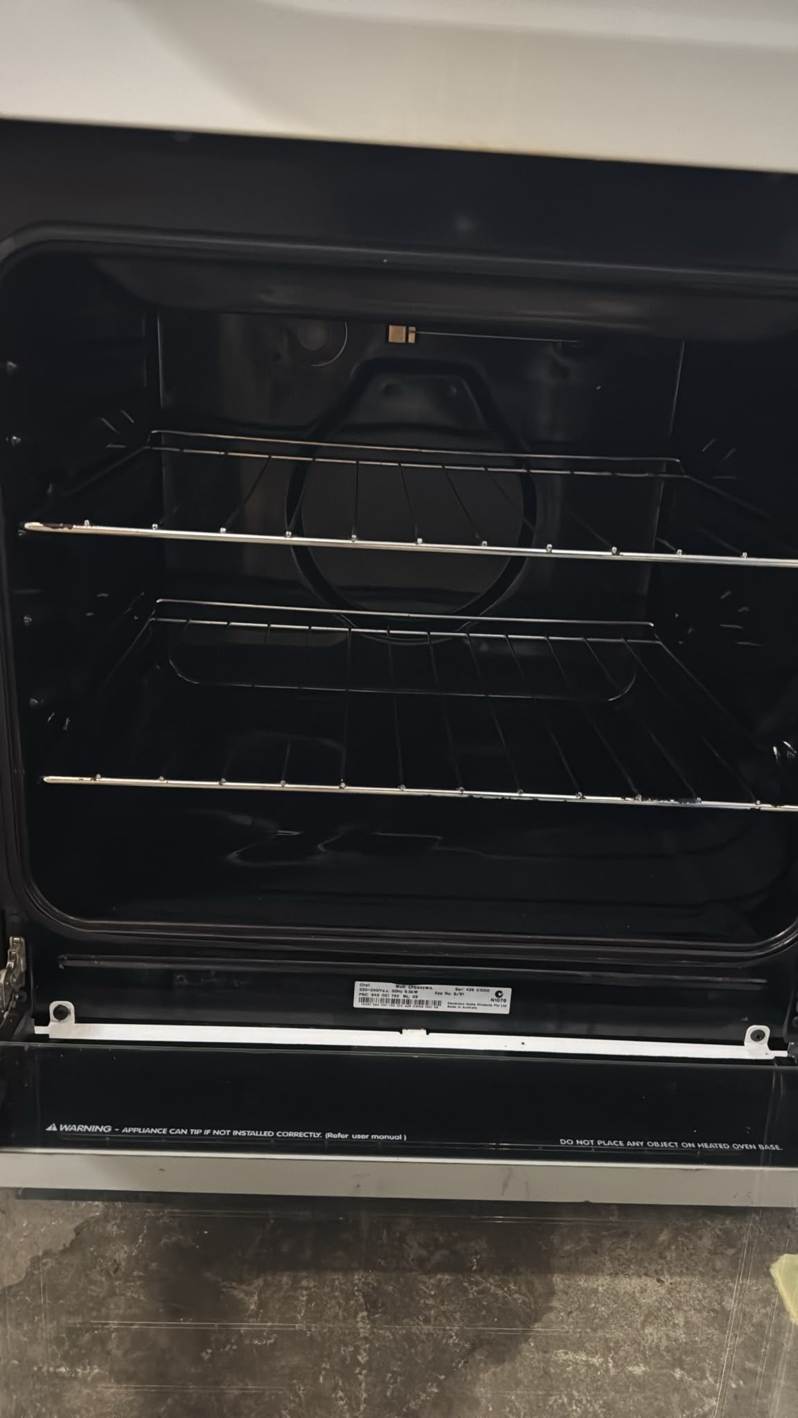 Chef 535 Freestanding Electric Stove 54cm (33560)