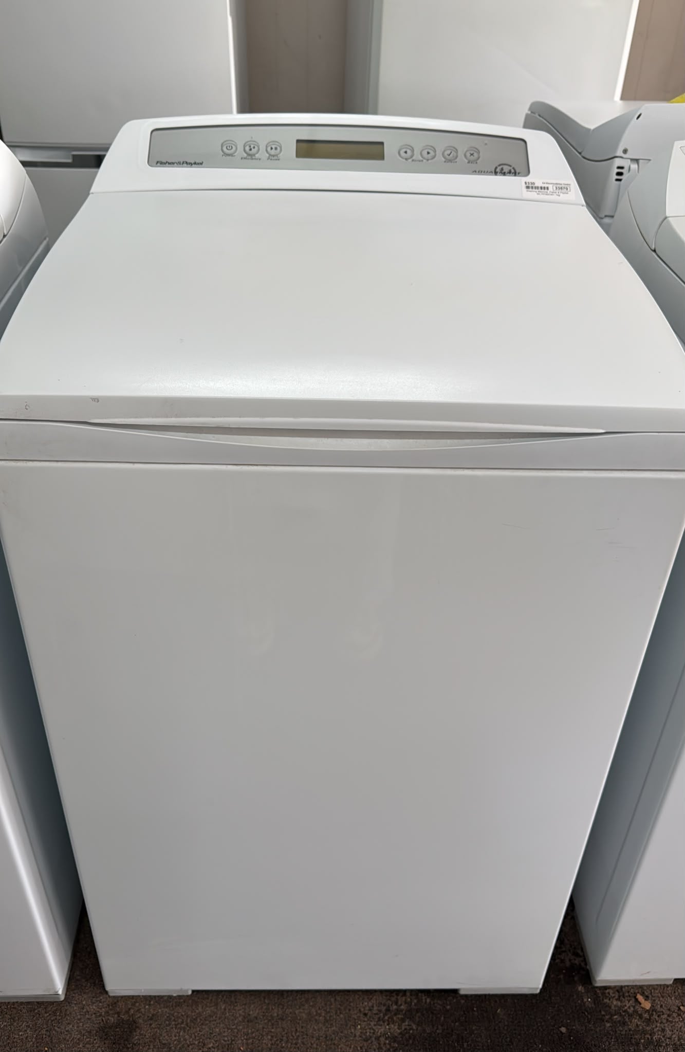 Fisher & Paykel Top Loader Washing Machine 7kg (33570)
