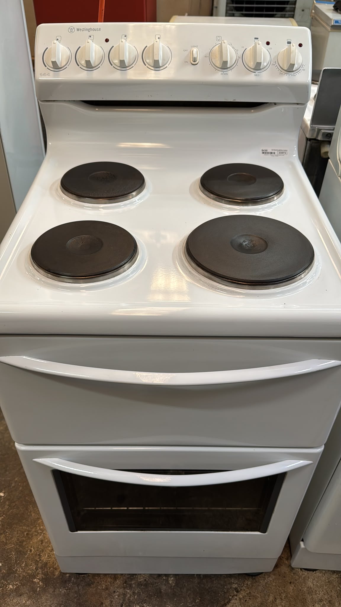 Westinghouse 54cm Electric Stove (33573)