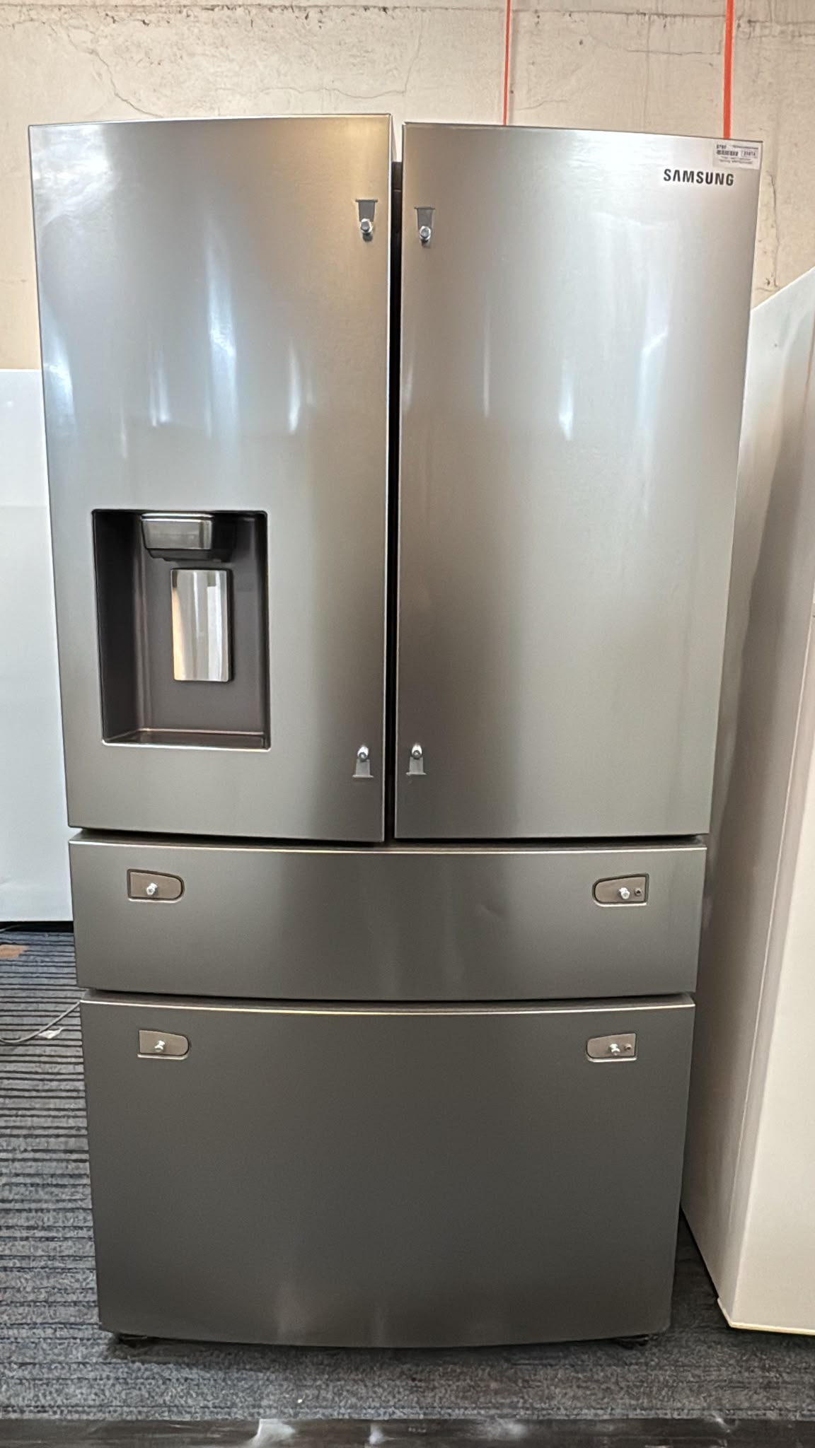 Samsung French Door Fridge Freezer 680L, SRF678CDLS (33574)