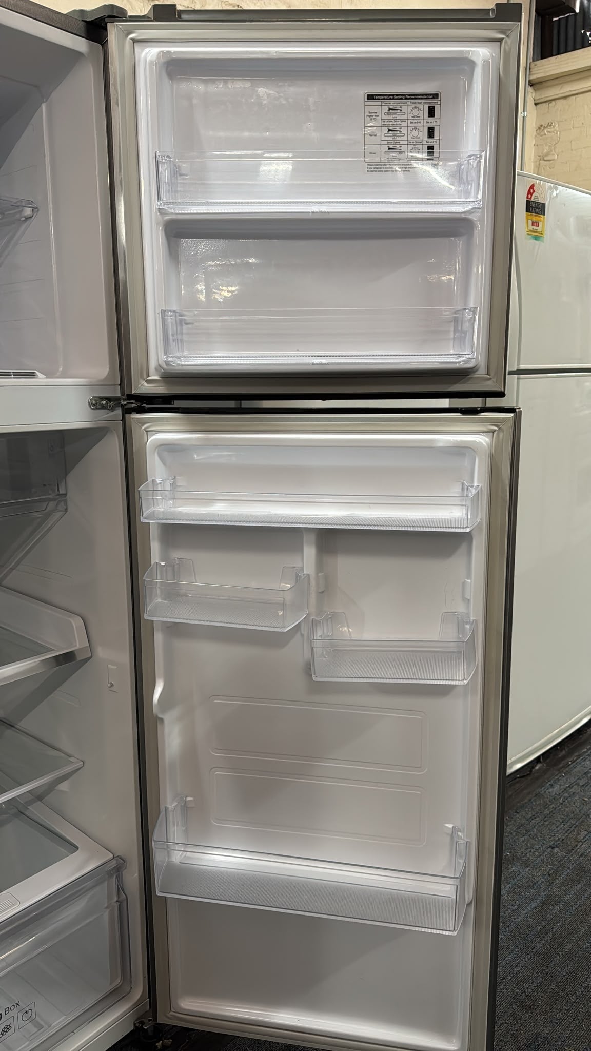 Samsung Fridge Freezer Top Mount 341L SR341MLS (33587)