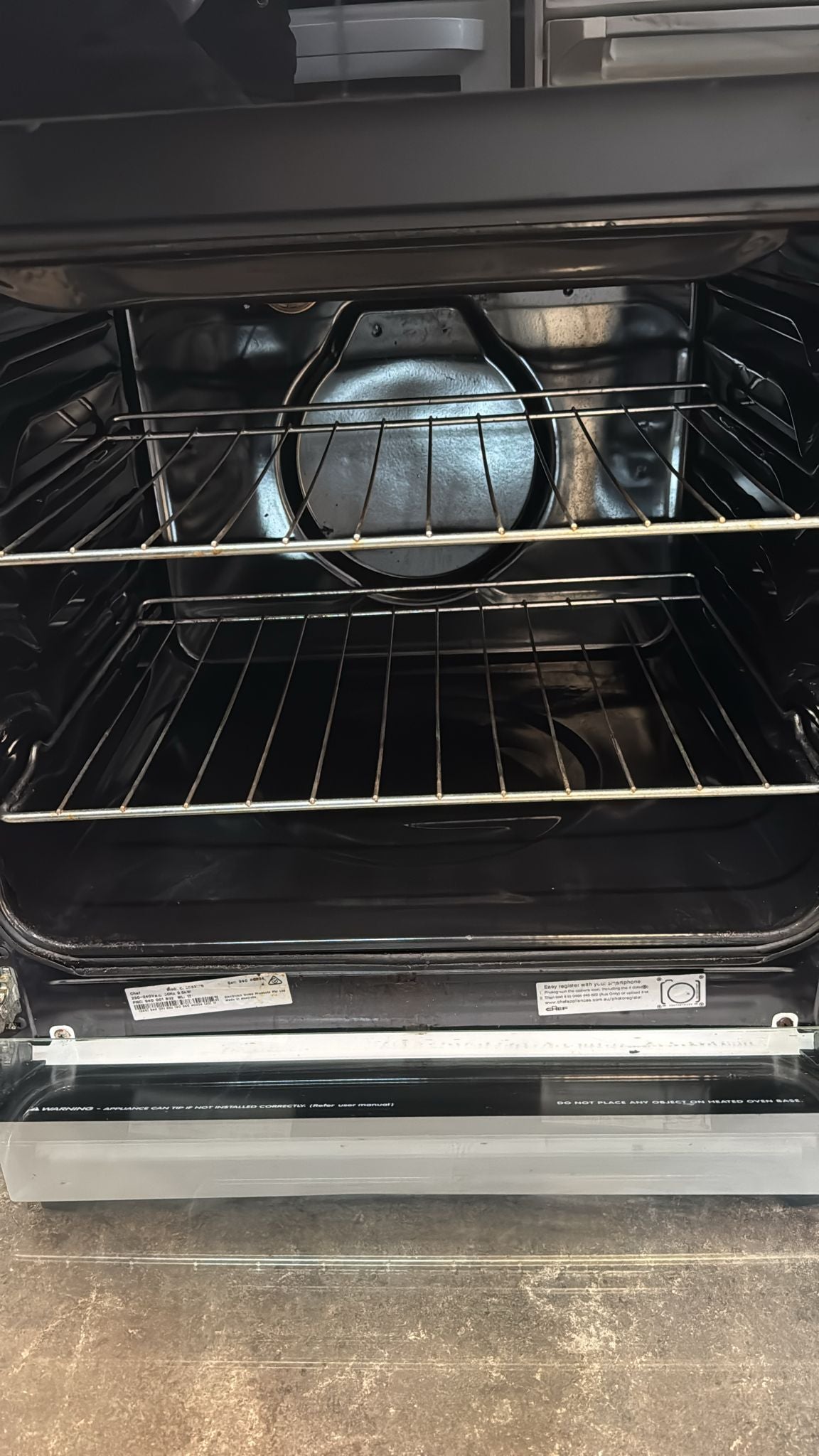 Chef 533 54cm Freestanding Electric Stove (33609)