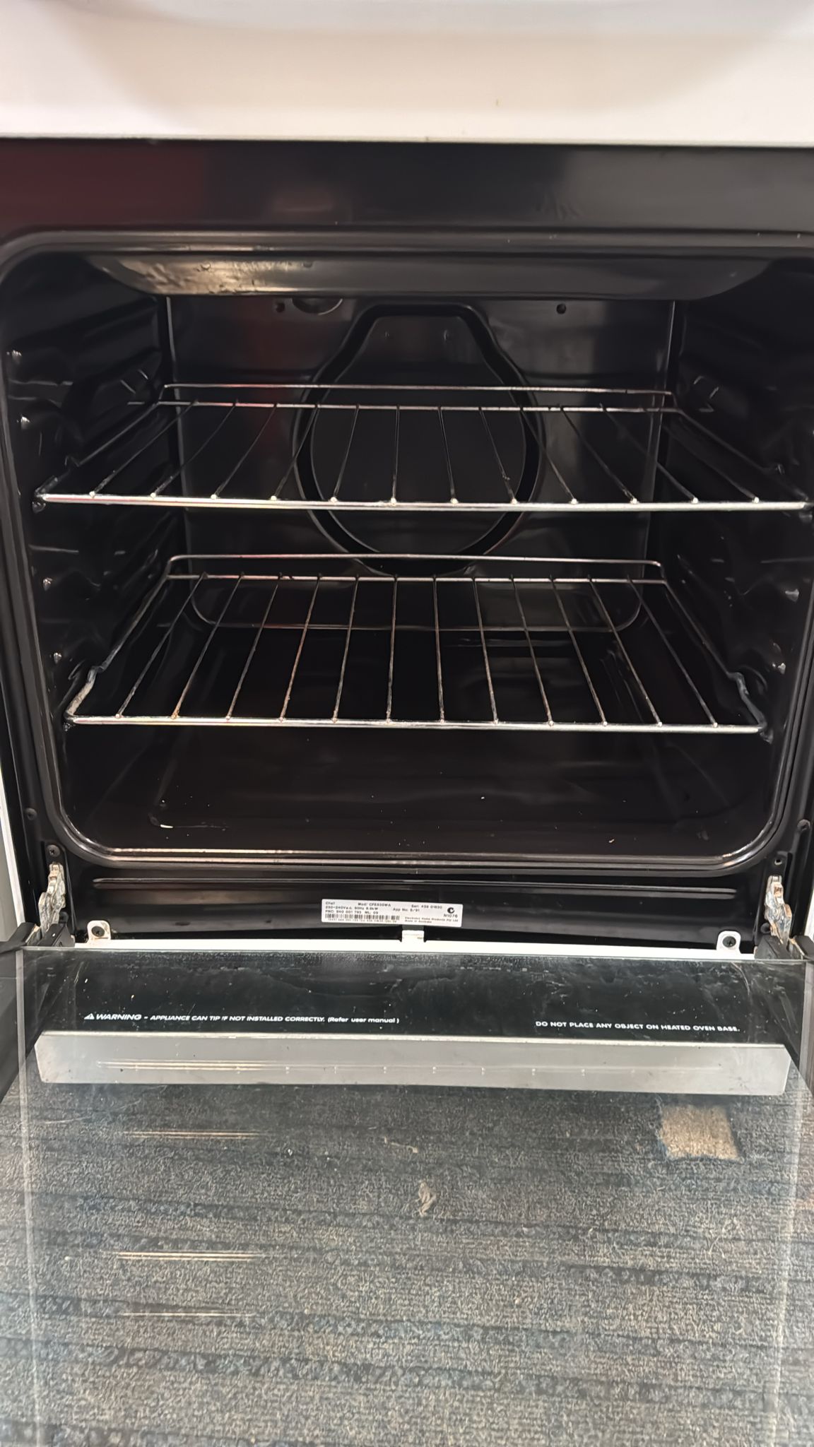 Chef 535 Freestanding Electric Stove 54cm (33608)