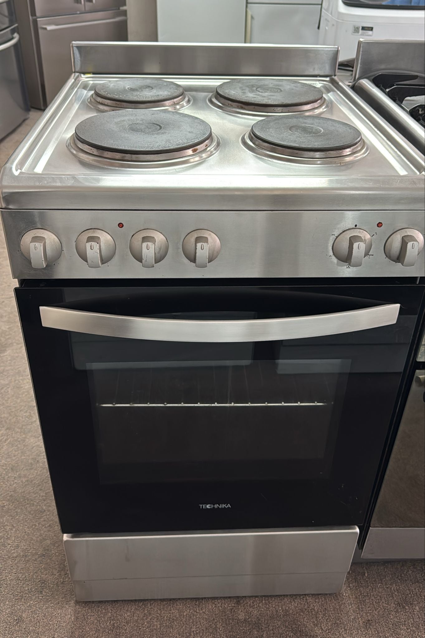 Technika Stainless Steel TEE54FSS Electric Stove 54cm (33593)