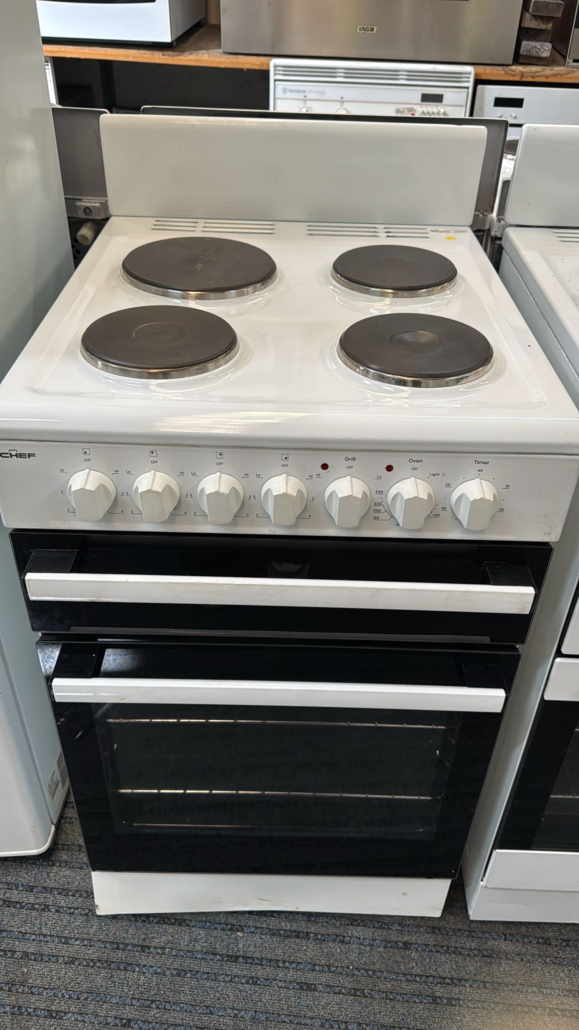 Chef 533 Freestanding Electric Stove 54cm (33597)
