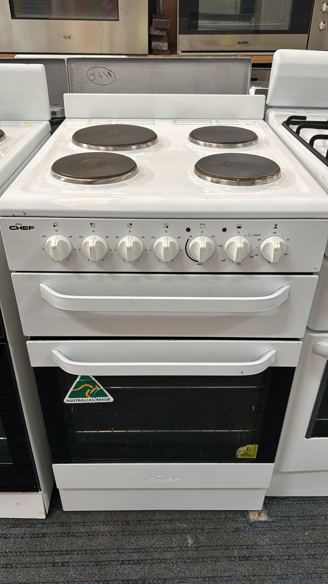 Chef 535 Freestanding Electric Stove 54cm (33617)