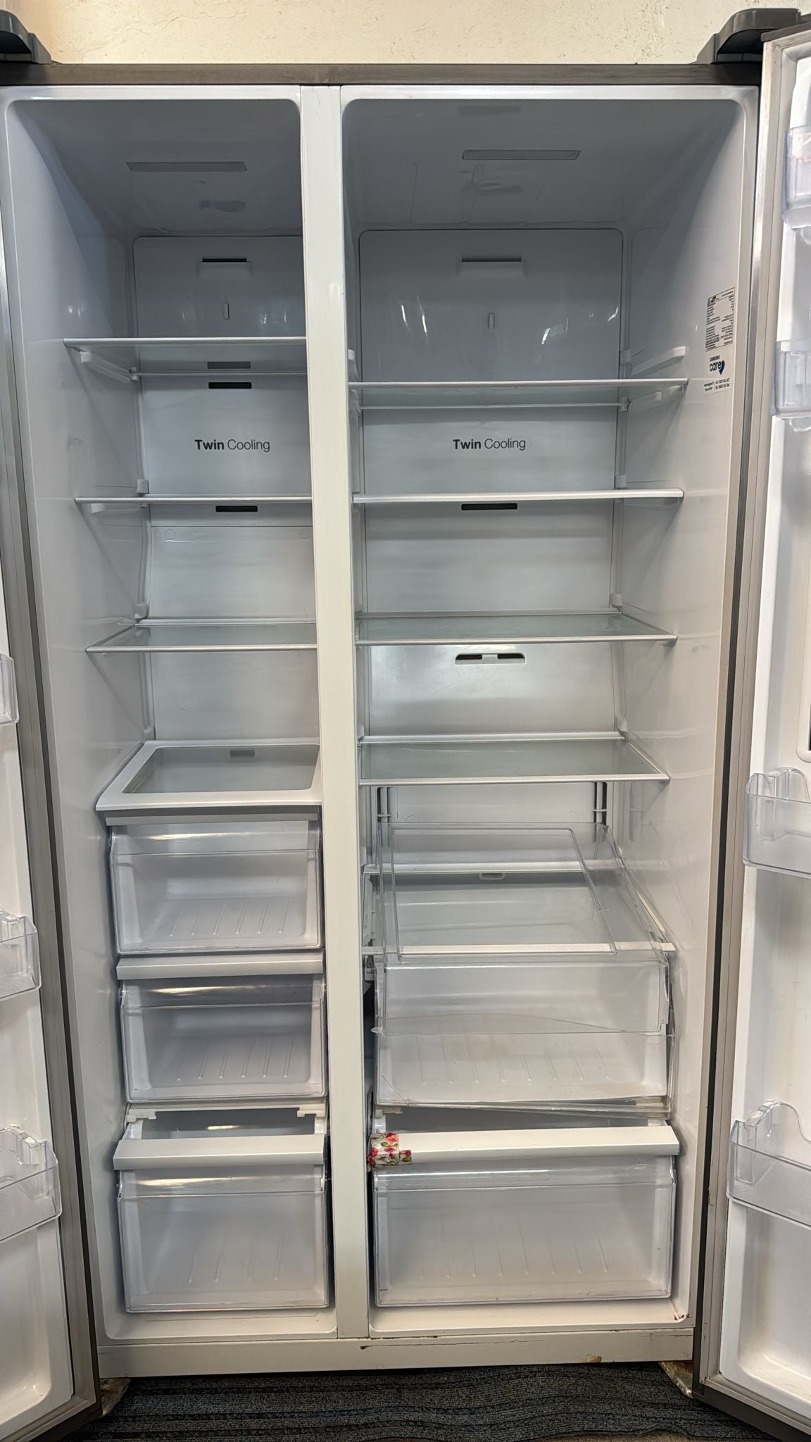 Samsung Side by Side Fridge Freezer 603L SRS603HLS (33621)
