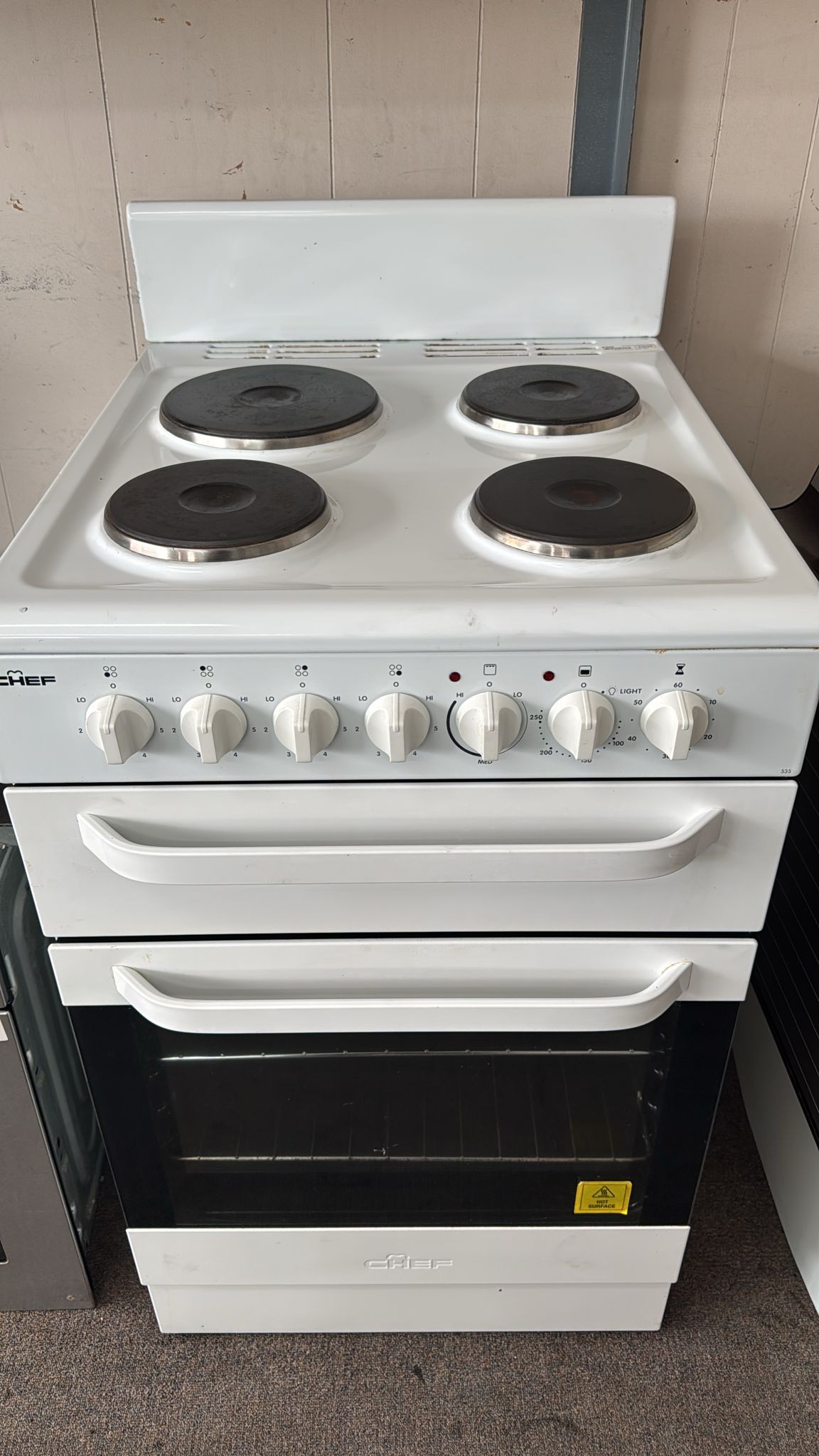 Chef 535 Freestanding Electric Stove 54cm (33639)