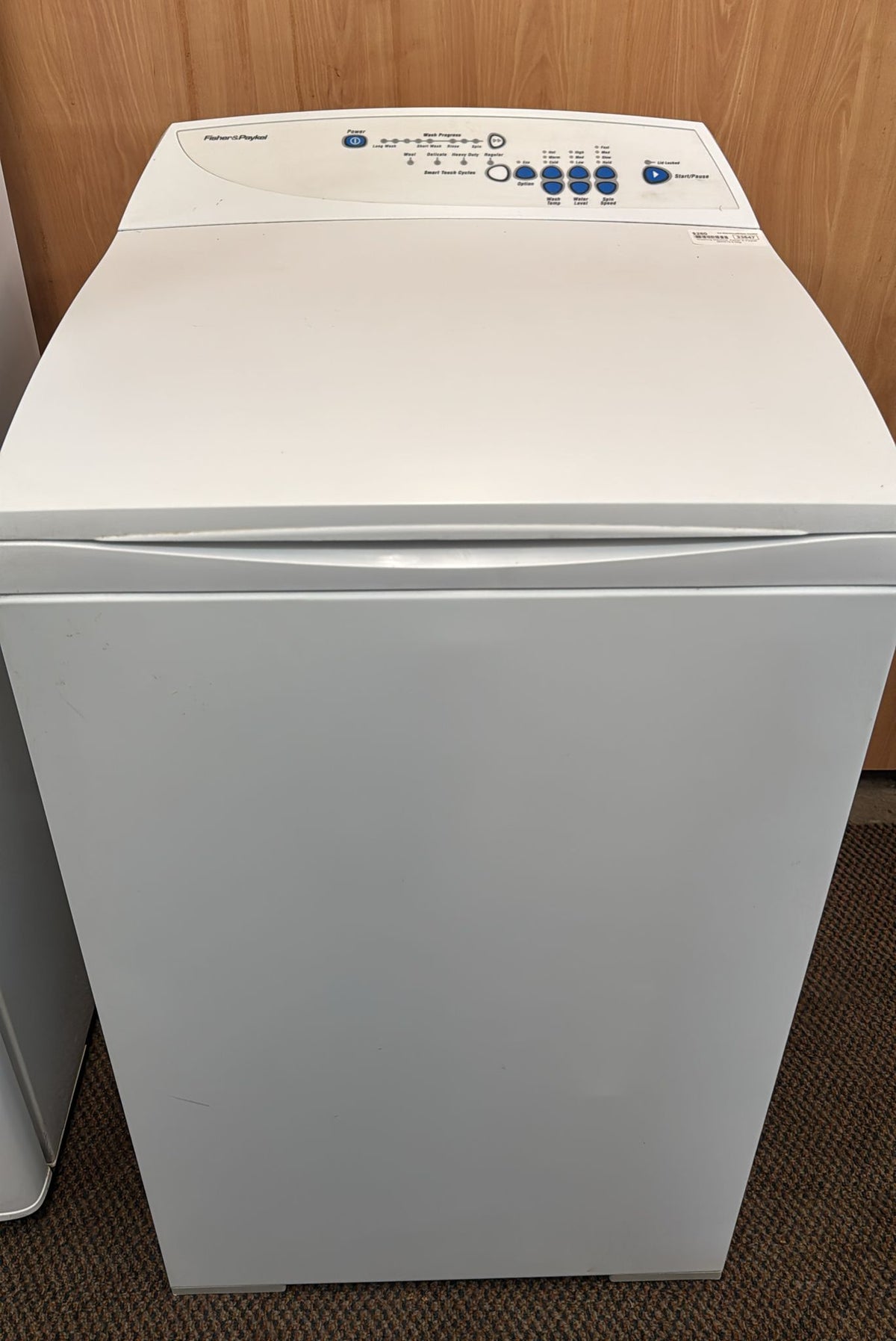 Fisher & Paykel Top Loader Washing Machine 5.5kg MW512 (33647)
