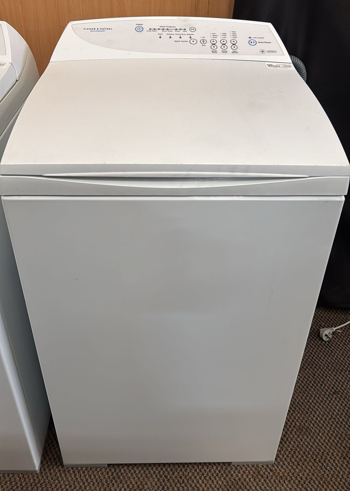 Fisher & Paykel Top Loader Washing Machine 5.5kg MW513 (33649)