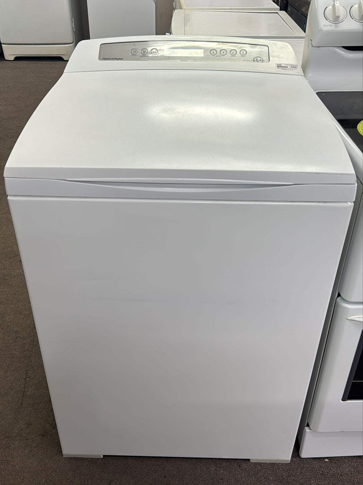 Fisher & Paykel Top Loader Washing Machine 8kg WL80T65CW1 (33650)