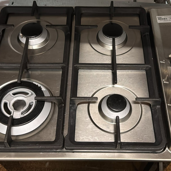 Smeg Natural Gas Cooktop 4 Burners, CIR66SX3 (33643)