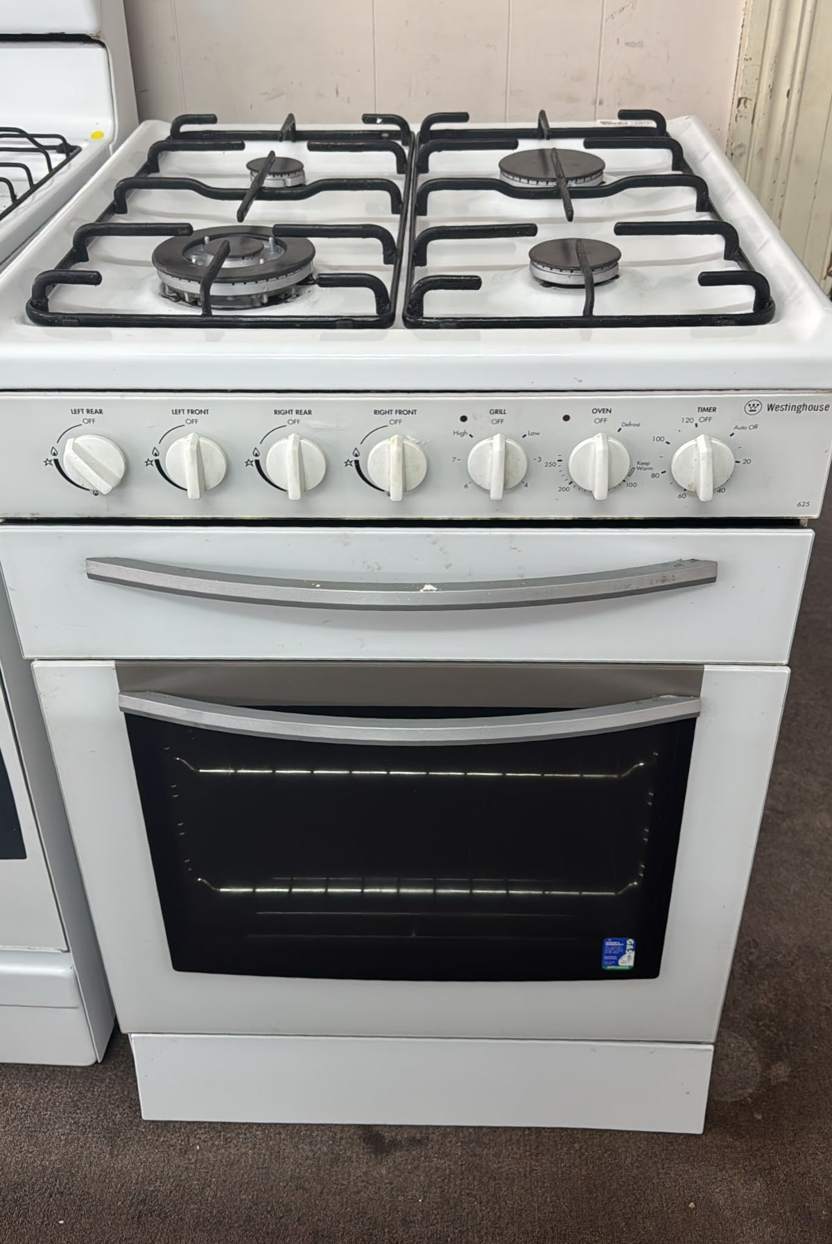 Westinghouse 60cm Natural Gas Stove (33673)