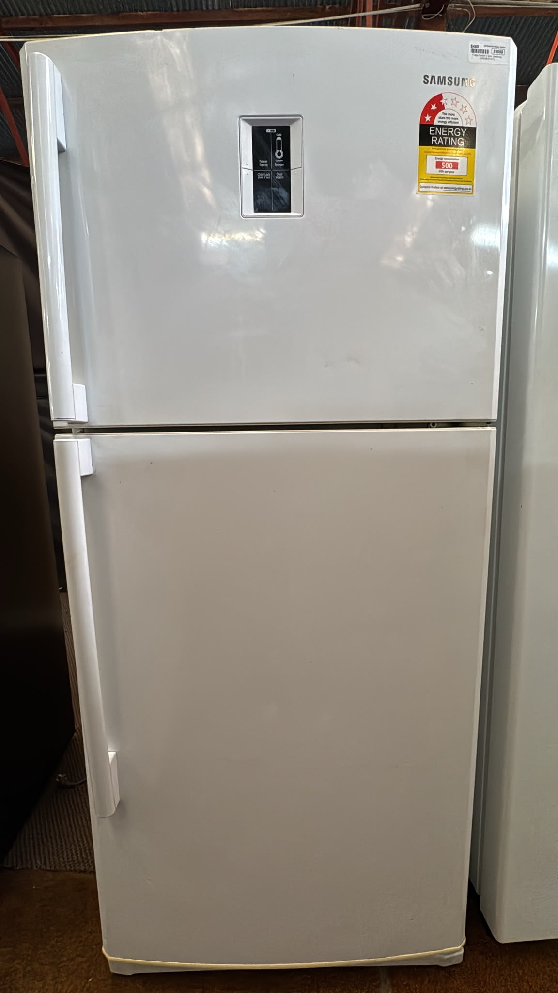 Samsung Fridge Freezer Top Mount 511L SR509EW (33688)