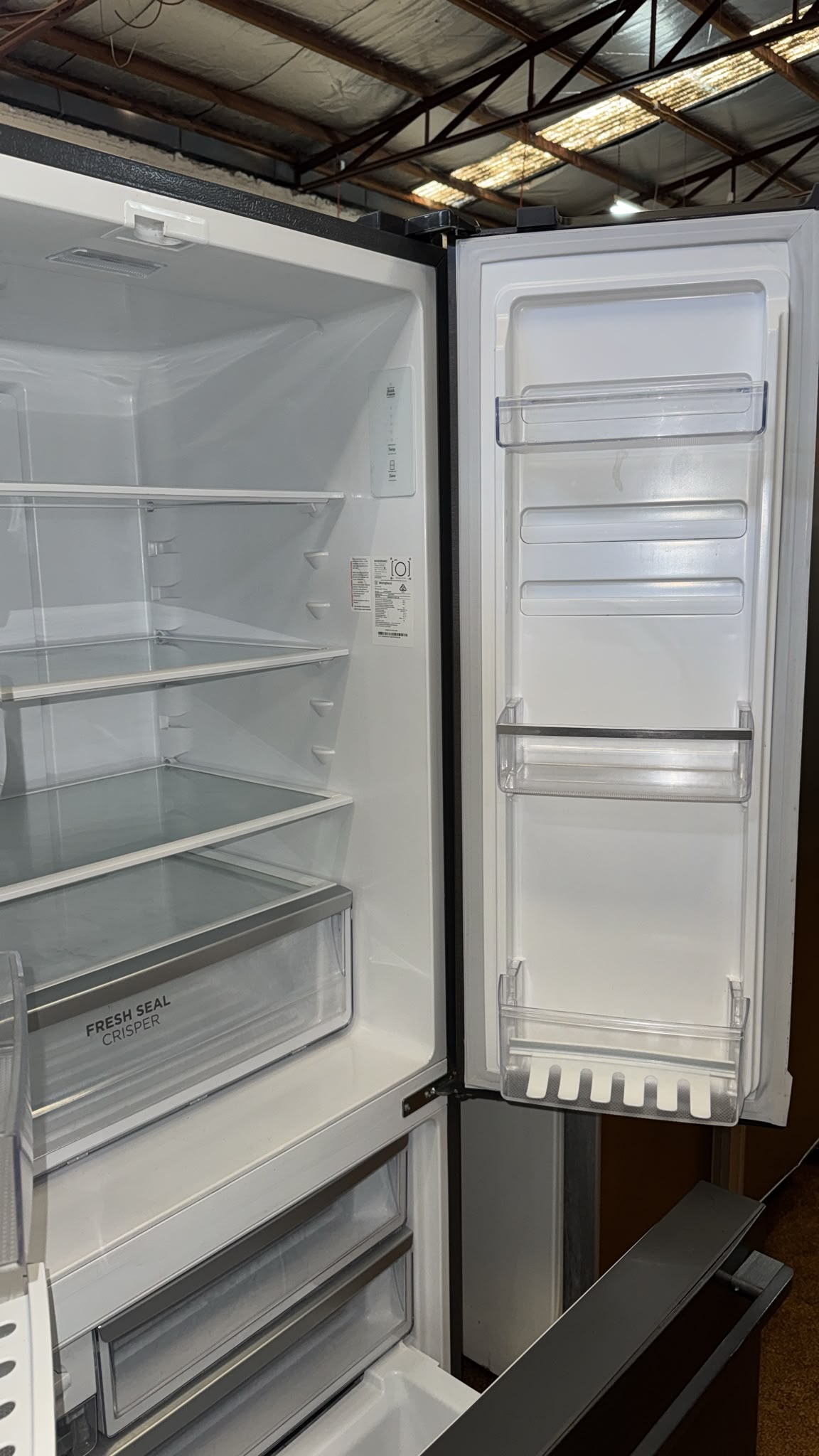 Westinghouse French Door Fridge Freezer 524L, WHE5204BC (33698)