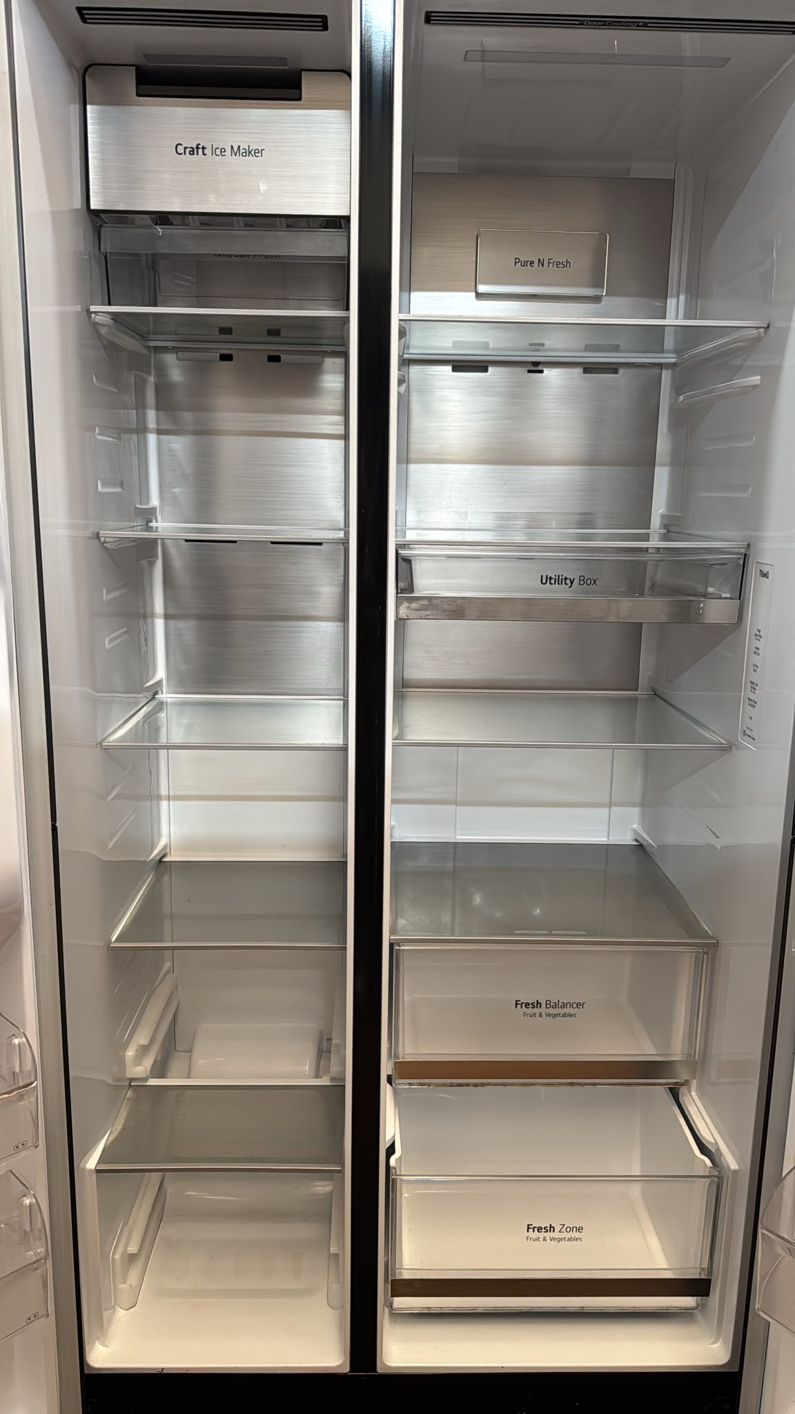 LG Side by Side Fridge Freezer 635L GSD635MBLC (33711)