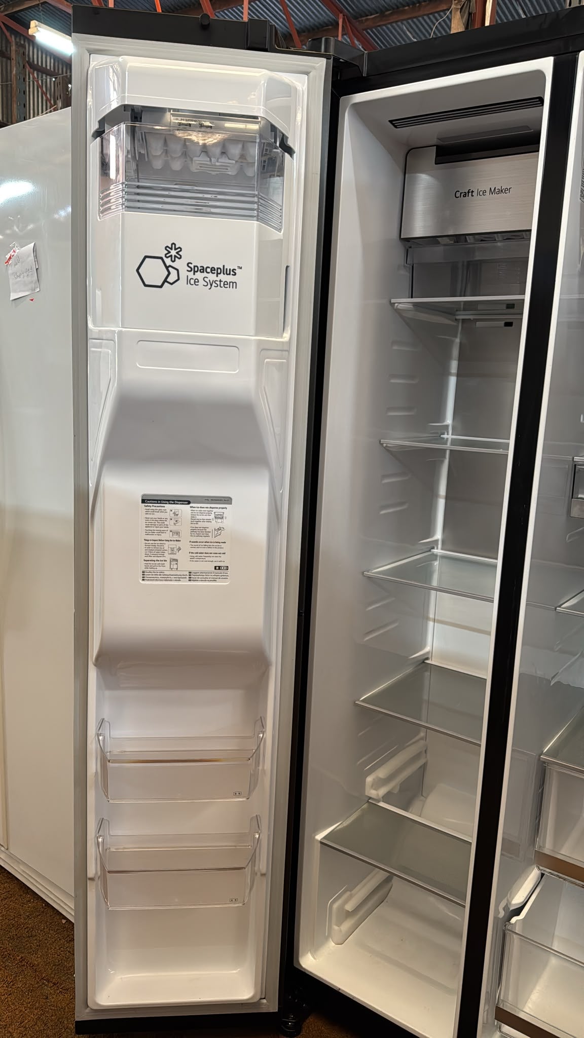 LG Side by Side Fridge Freezer 635L GSD635MBLC (33711)