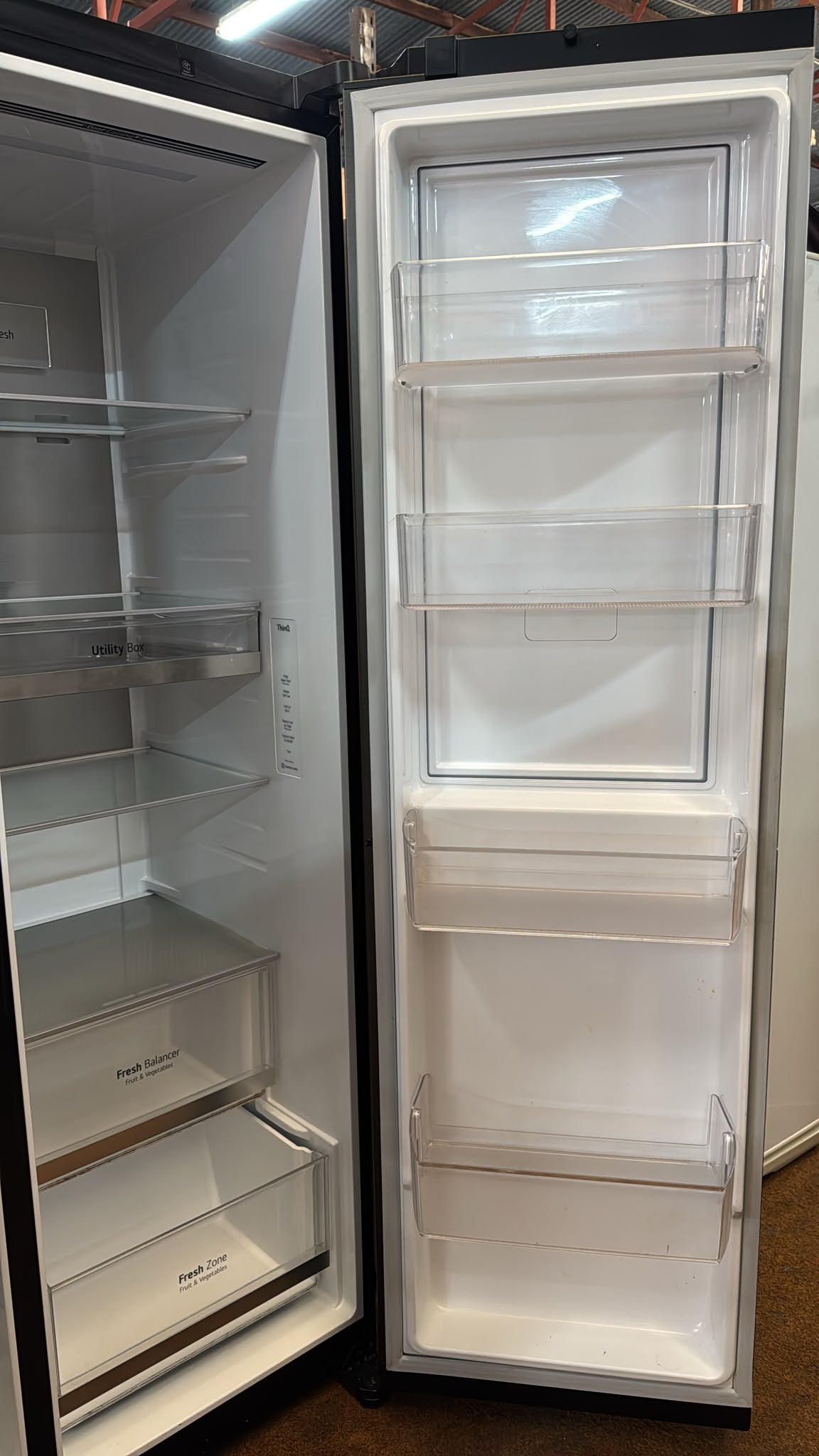 LG Side by Side Fridge Freezer 635L GSD635MBLC (33711)