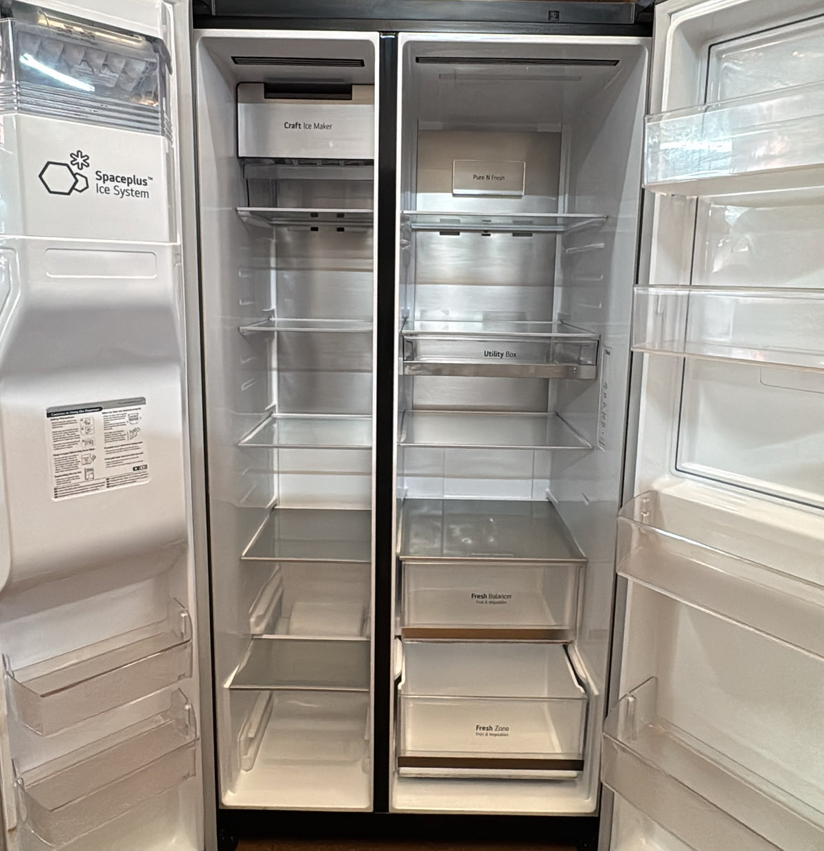 LG Side by Side Fridge Freezer 635L GSD635MBLC (33711)