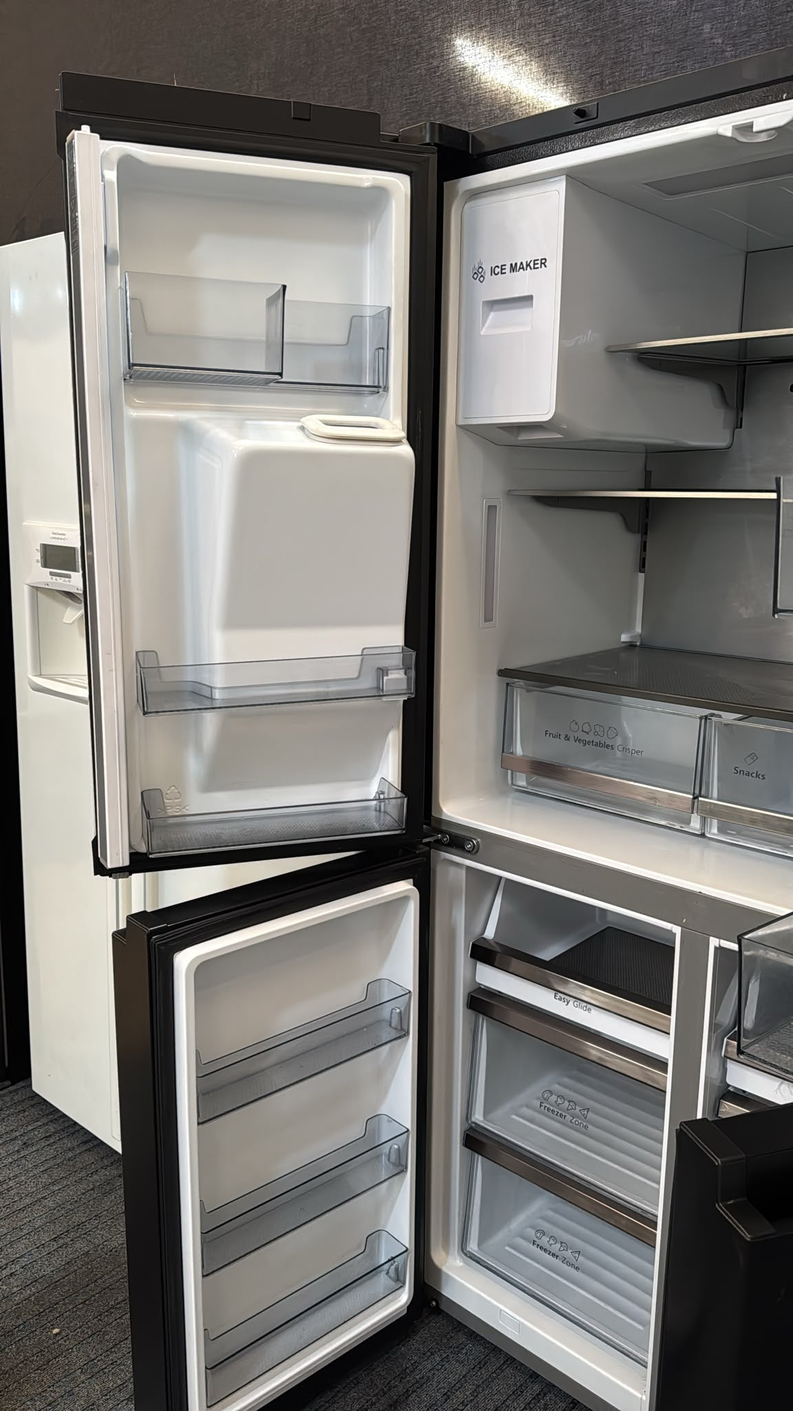 Hisense French Door Fridge Freezer 585L, HRCD585BW (33706)