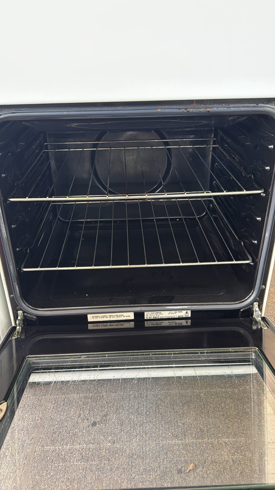Westinghouse 54cm Electric Freestanding Stove (33714)