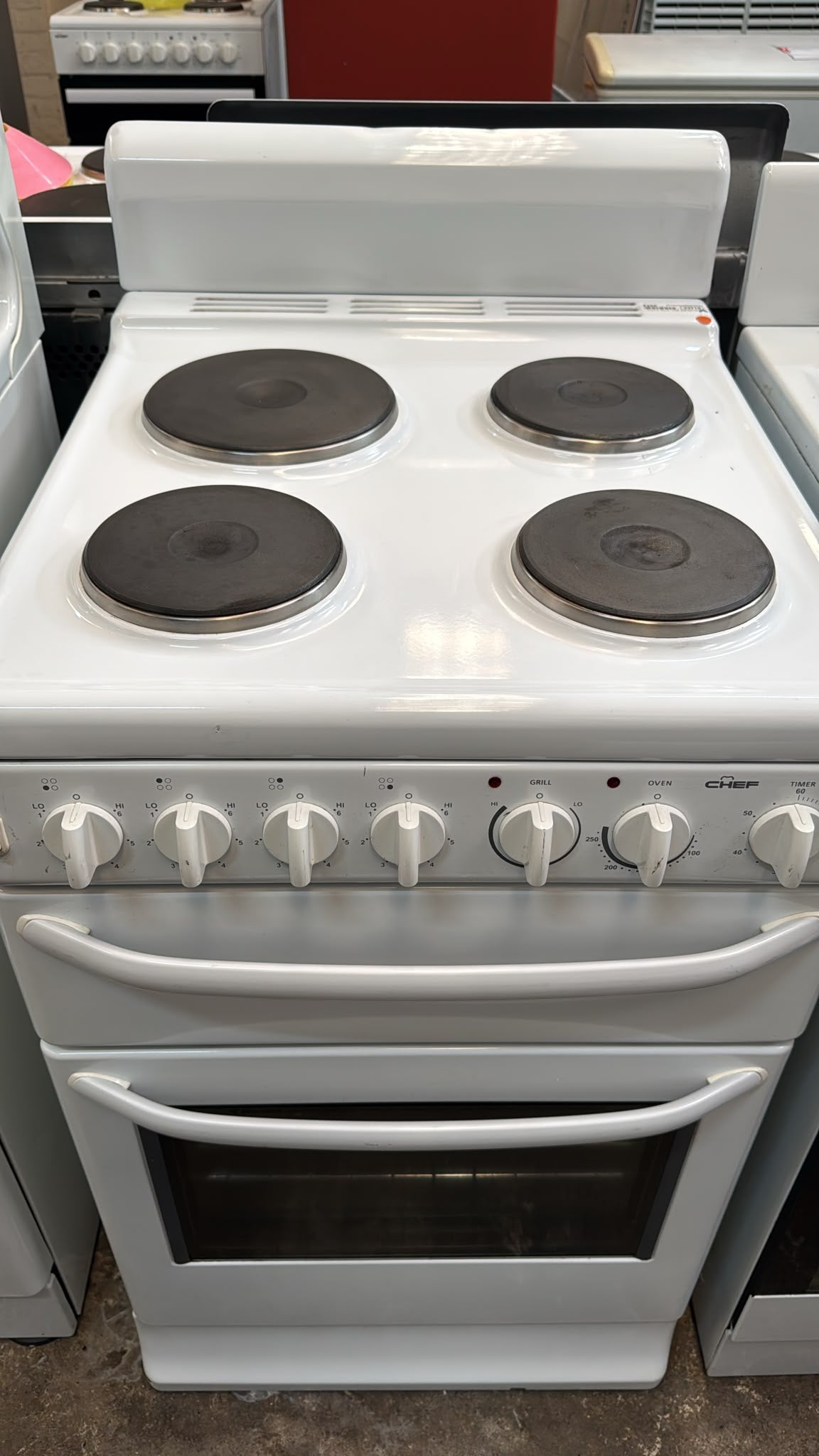 Chef 527 Freestanding Electric Stove 54cm (33719)