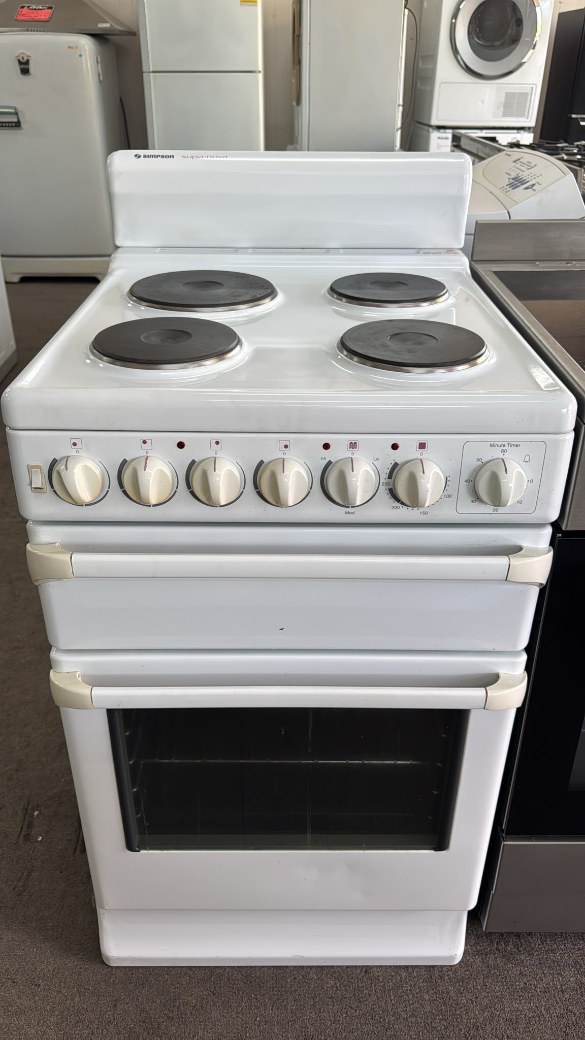 Simpson 54cm Electric Freestanding Stove (33723)