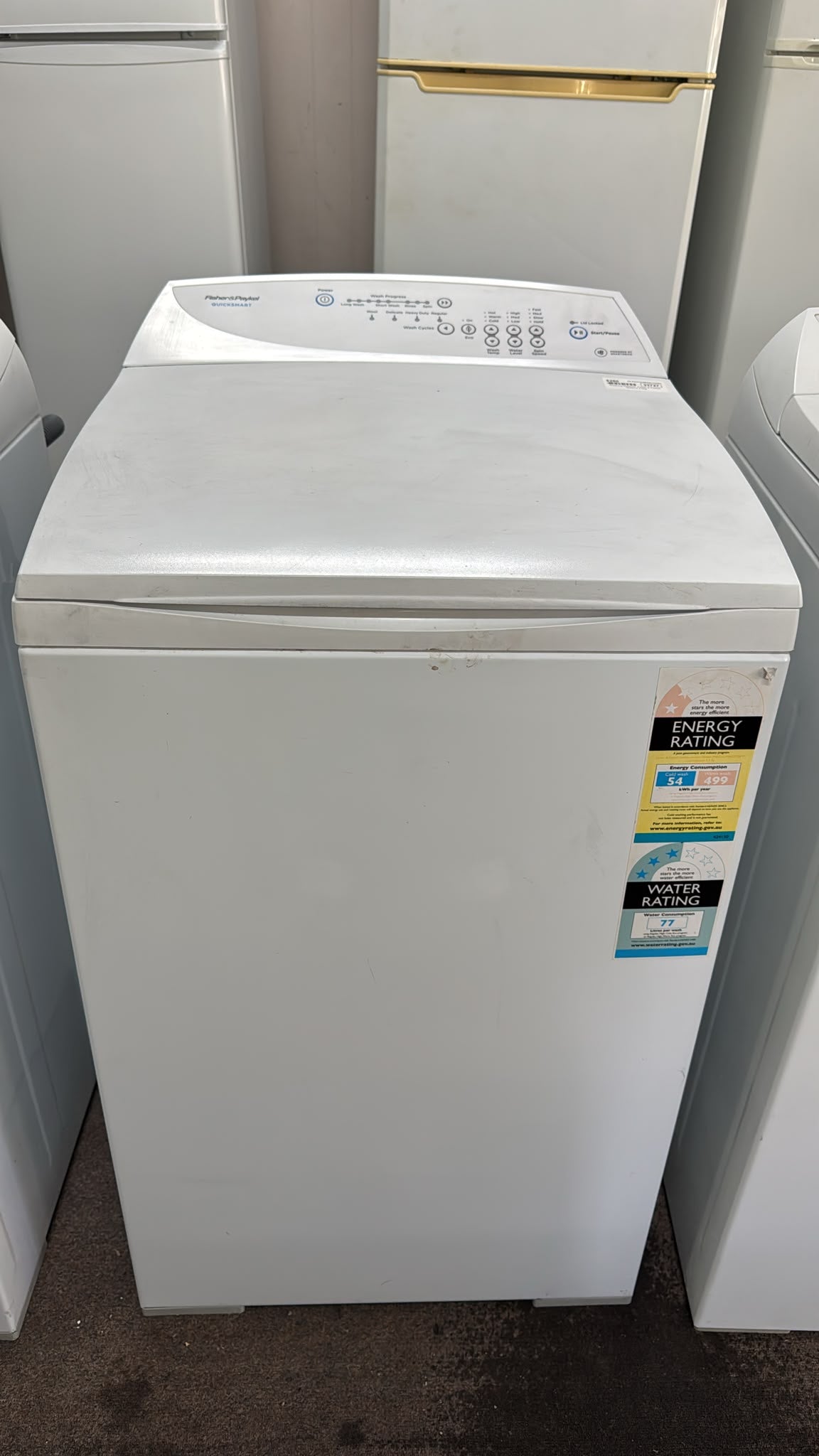 Fisher & Paykel Top Loader Washing Machine 5.5kg MW513 (33727)