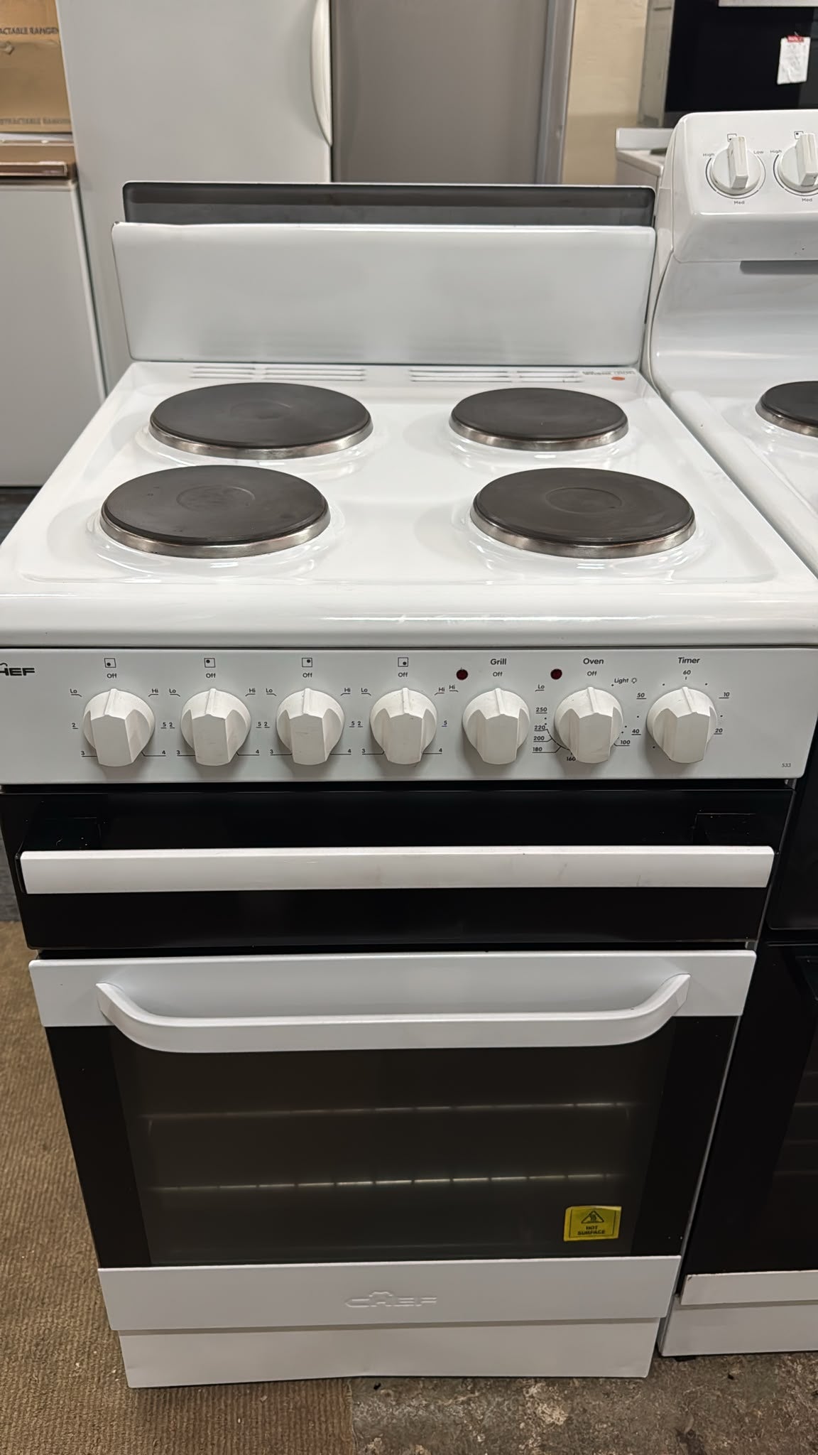 Chef 533 Freestanding Electric Stove 54cm (33732)