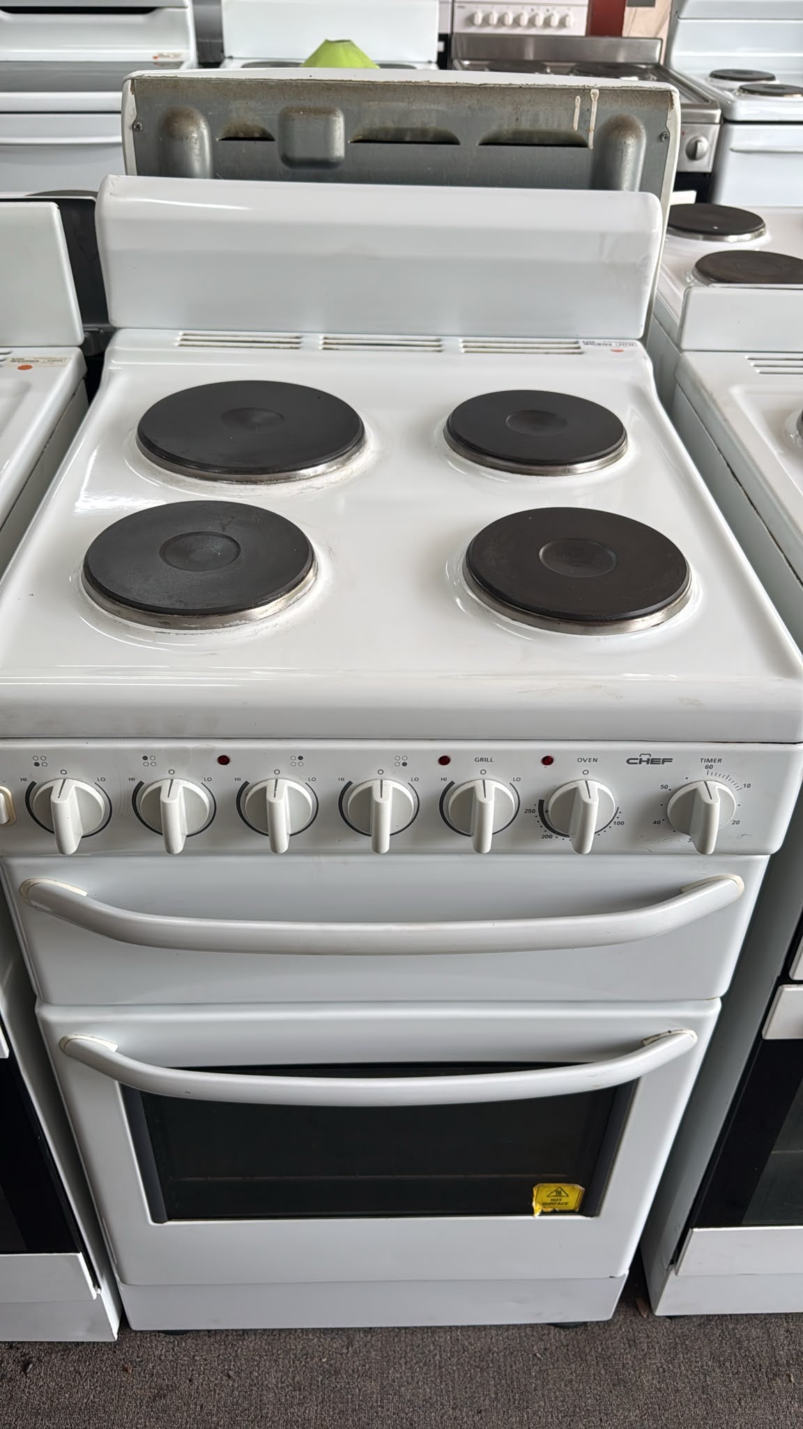 Chef 527 Freestanding Electric Stove 54cm (33735)