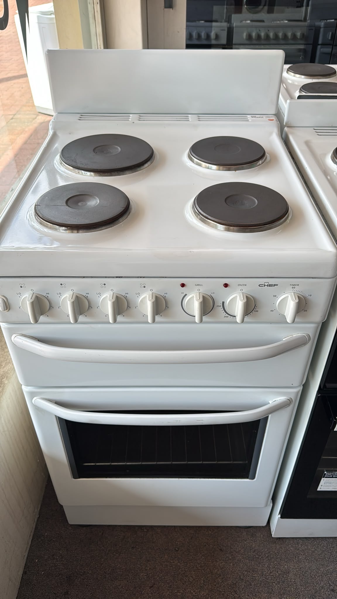 Chef 540 Electric Freestanding Stove (33741)